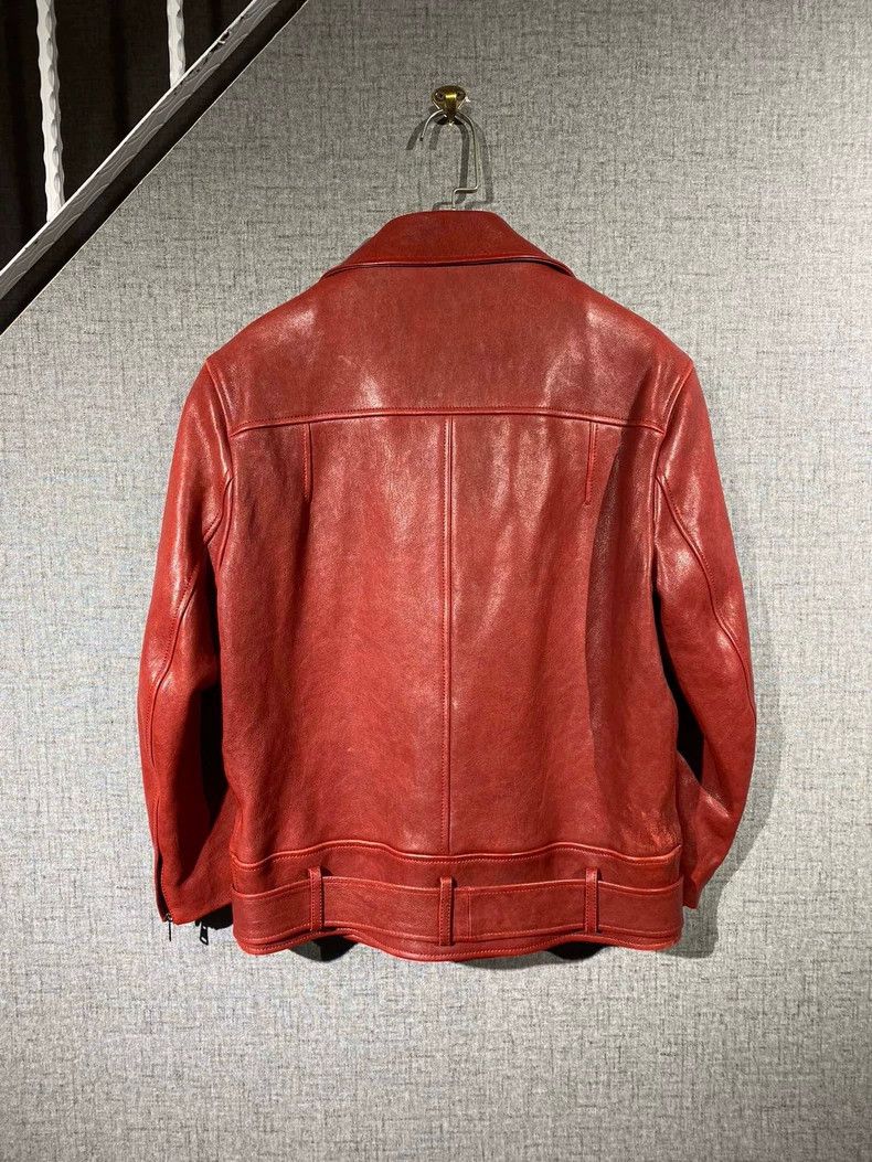 Gucci Gucci Sheepskin motorcycle jacket 2504-Nextarrow Size US XXS / EU 40 - 2 Thumbnail