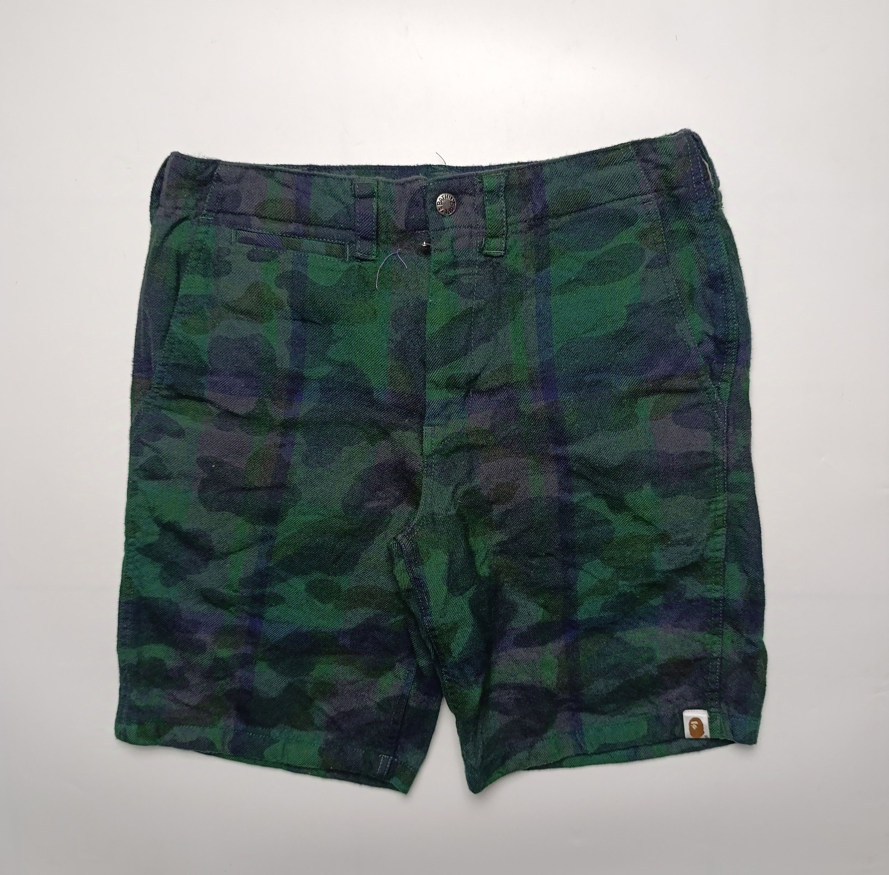 Bape camo wool short