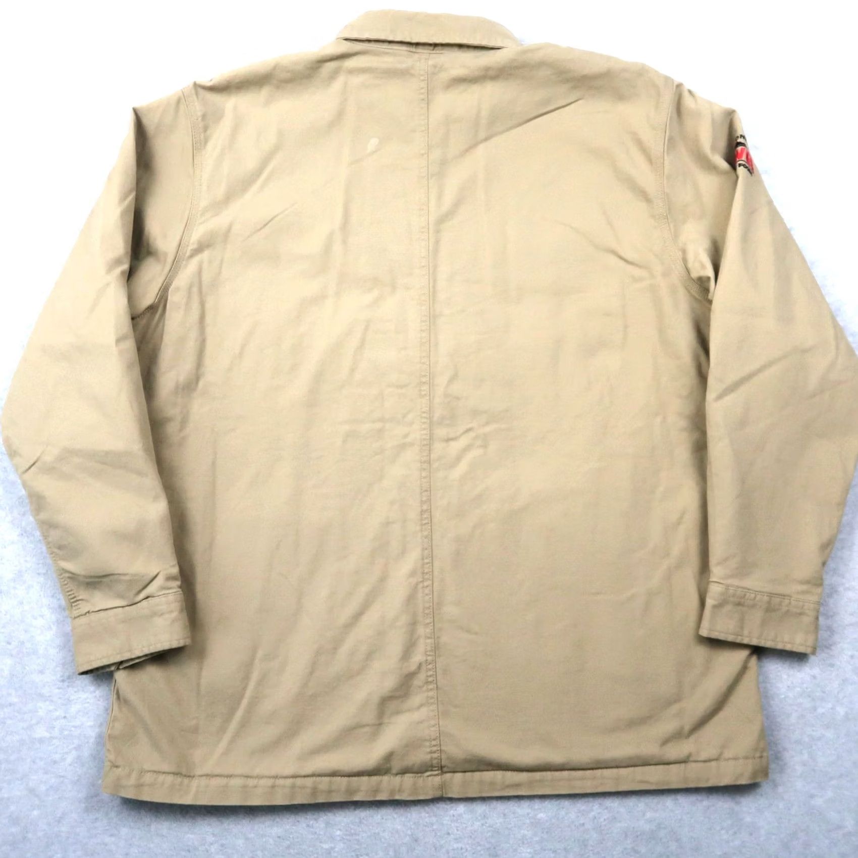 Carhartt Carhartt Jacket Shirt Lined Rugged Flex Fleece XL Khaki Shirt Jacket Mens XL Khaki Size US XL / EU 56 / 4 - 2 Thumbnail