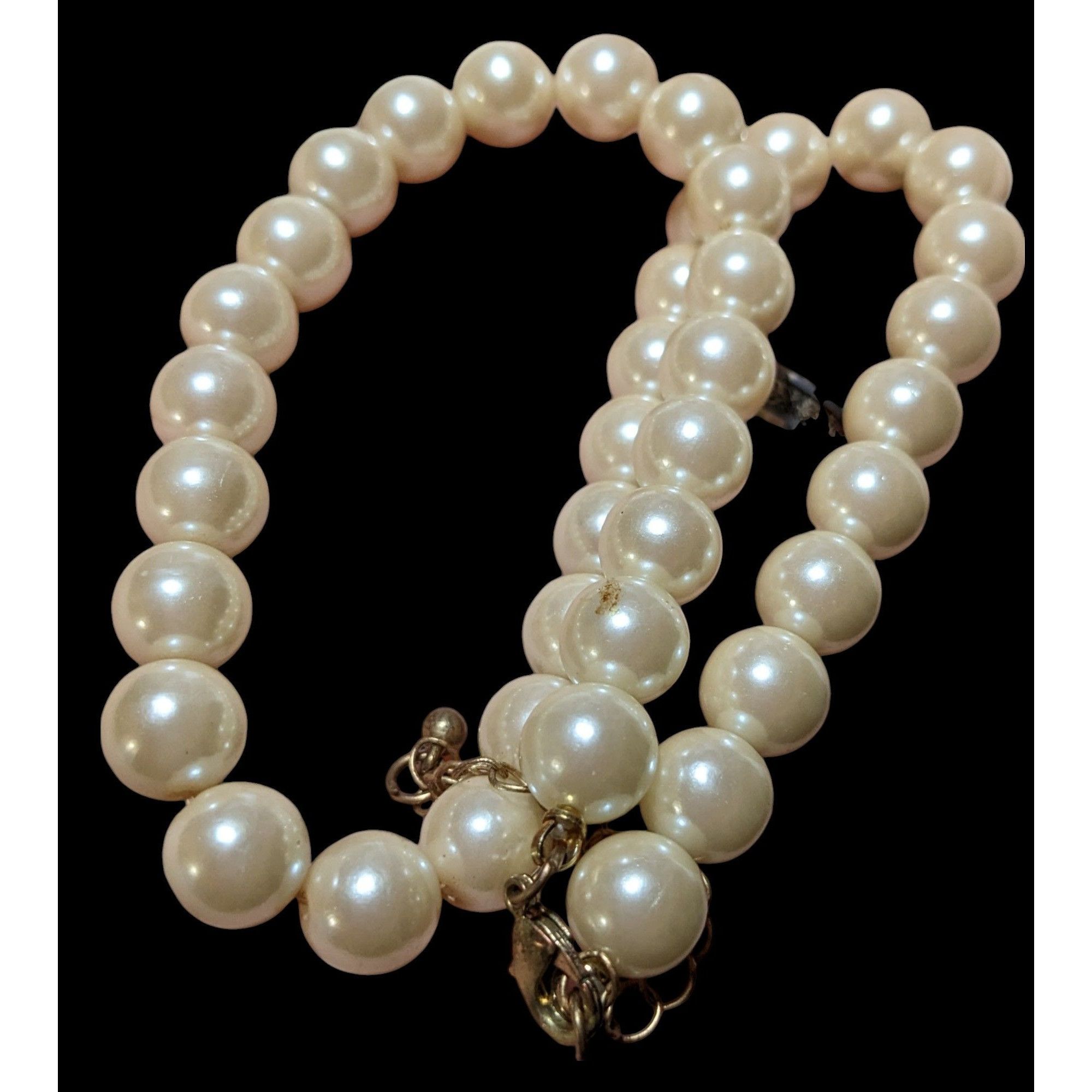 Other Elegant Cream Faux Pearl Bridal Necklace Size ONE SIZE - 4 Thumbnail