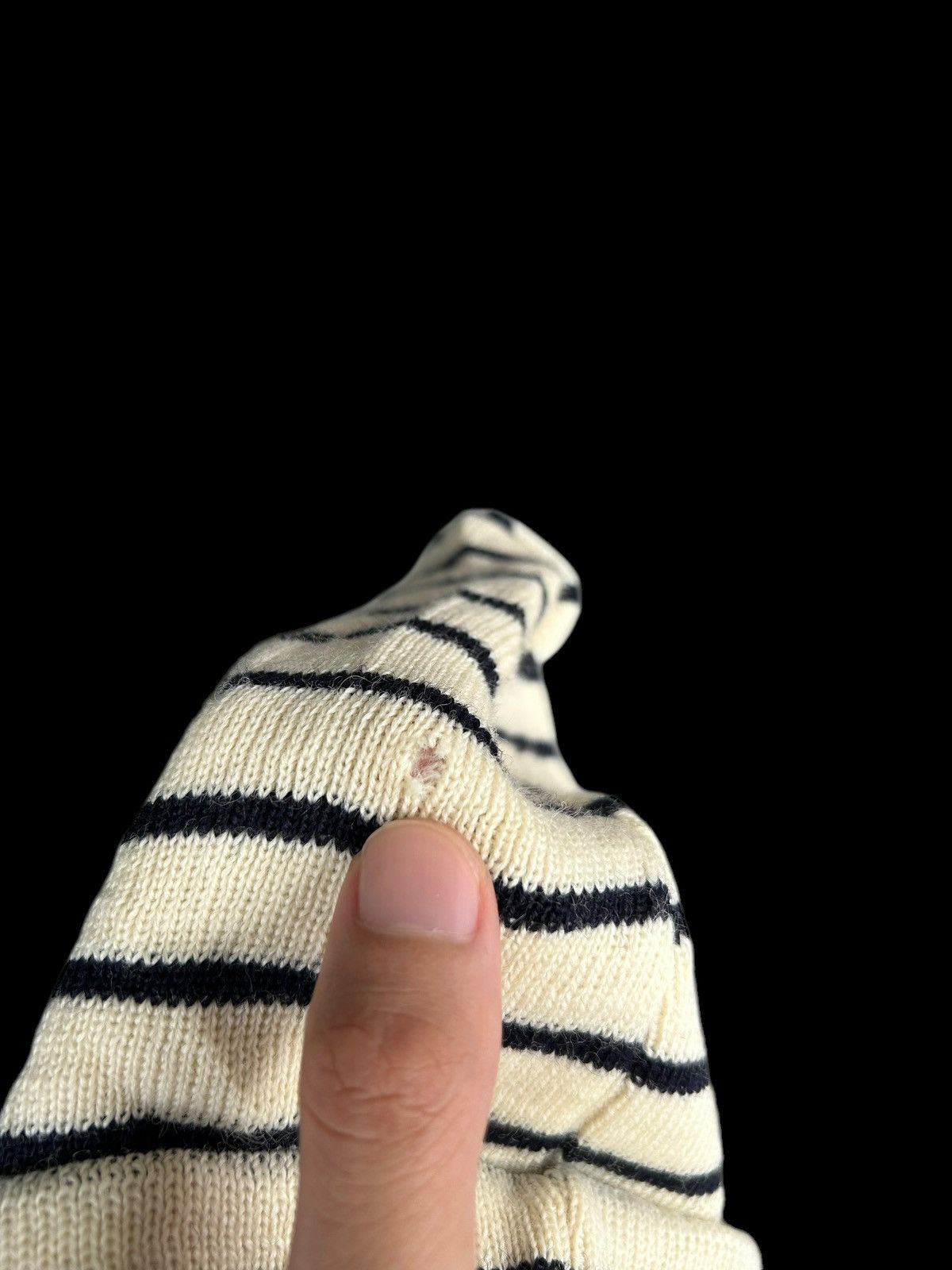Japanese Brand × Kapital × Vintage Saint James Made in France Stripe Beanie Hats Size ONE SIZE - 5 Thumbnail