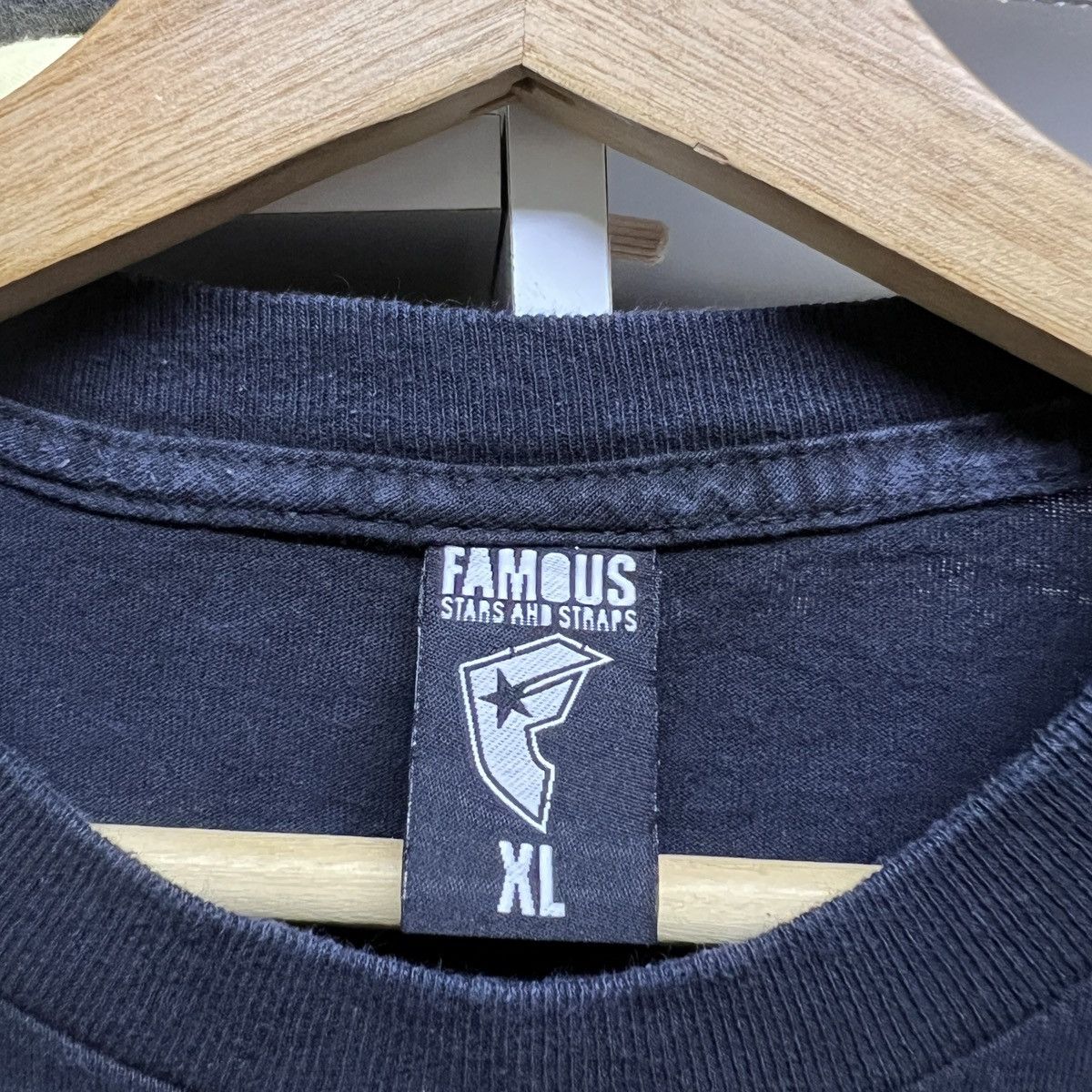 Famous Stars And Straps × Vintage VTG FAMOUS STAR & STRAPS TEE Size US XL / EU 56 / 4 - 3 Thumbnail