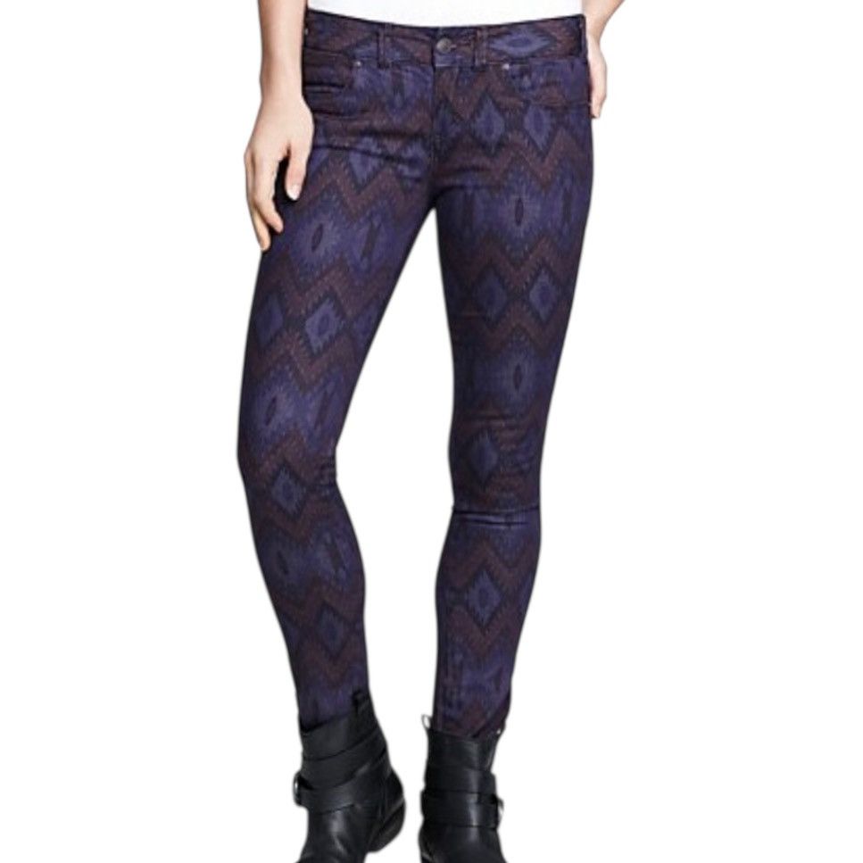 Free People Free People Millenium Ikat print skinny jeans Size 30" / US 8 / IT 44 - 1 Thumbnail