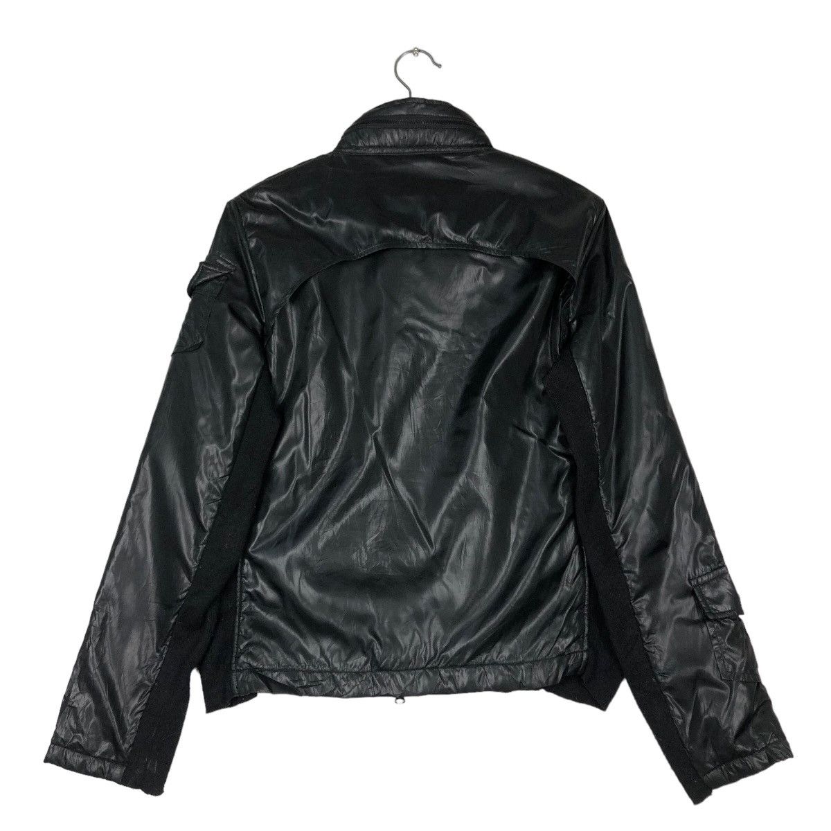 Hysteric Glamour 🔥Rich Black Biker Jacket Bondage Parachute 291295 Japan Size US M / EU 48-50 / 2 - 8 Thumbnail