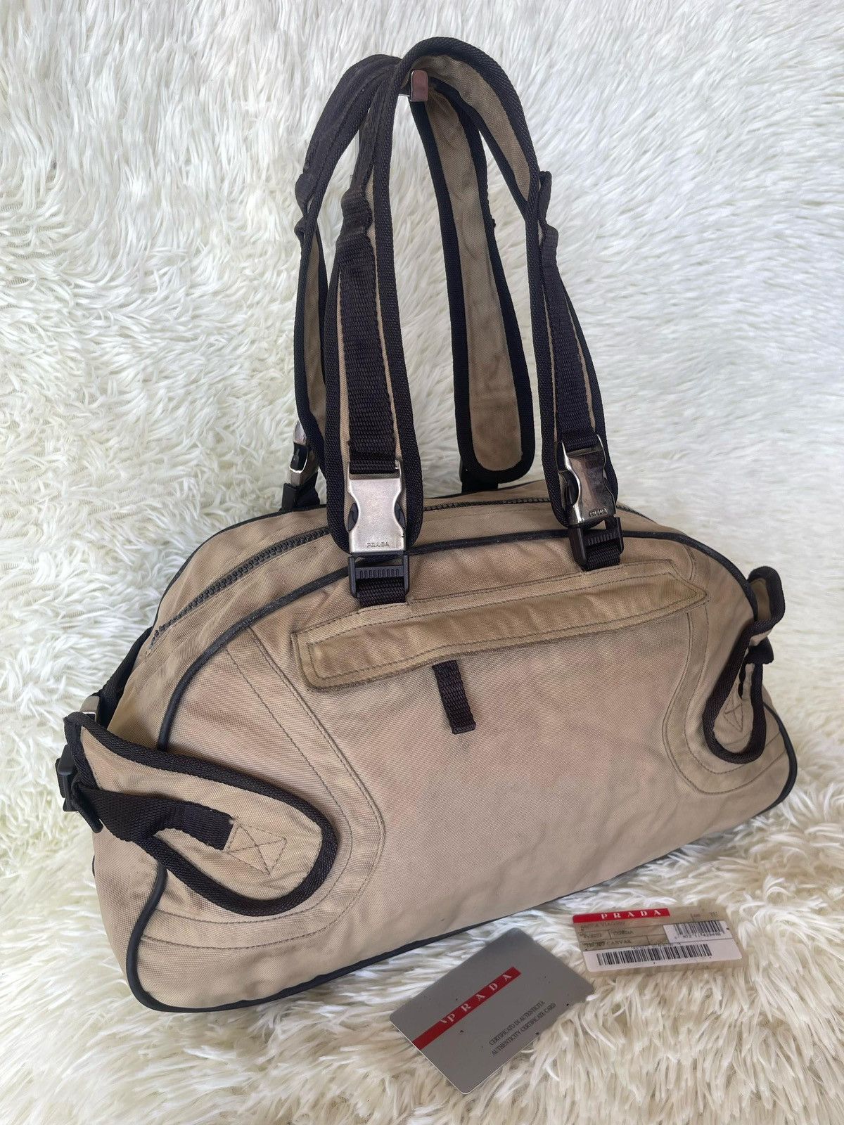Prada × Vintage 2000s Prada Technical Bag Size ONE SIZE - 11 Thumbnail