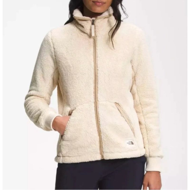 The North Face The North Face Campshire Sherpa Fleece Cream Zip Up Jacket Size S / US 4 / IT 40 - 2 Thumbnail