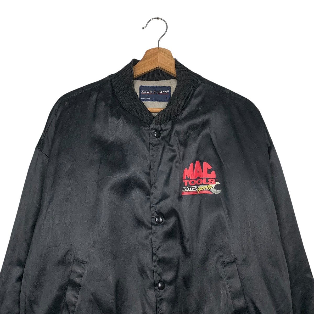 Vintage Vintage Mac Tools Motorsports Light Jacket Size US L / EU 52-54 / 3 - 3 Thumbnail