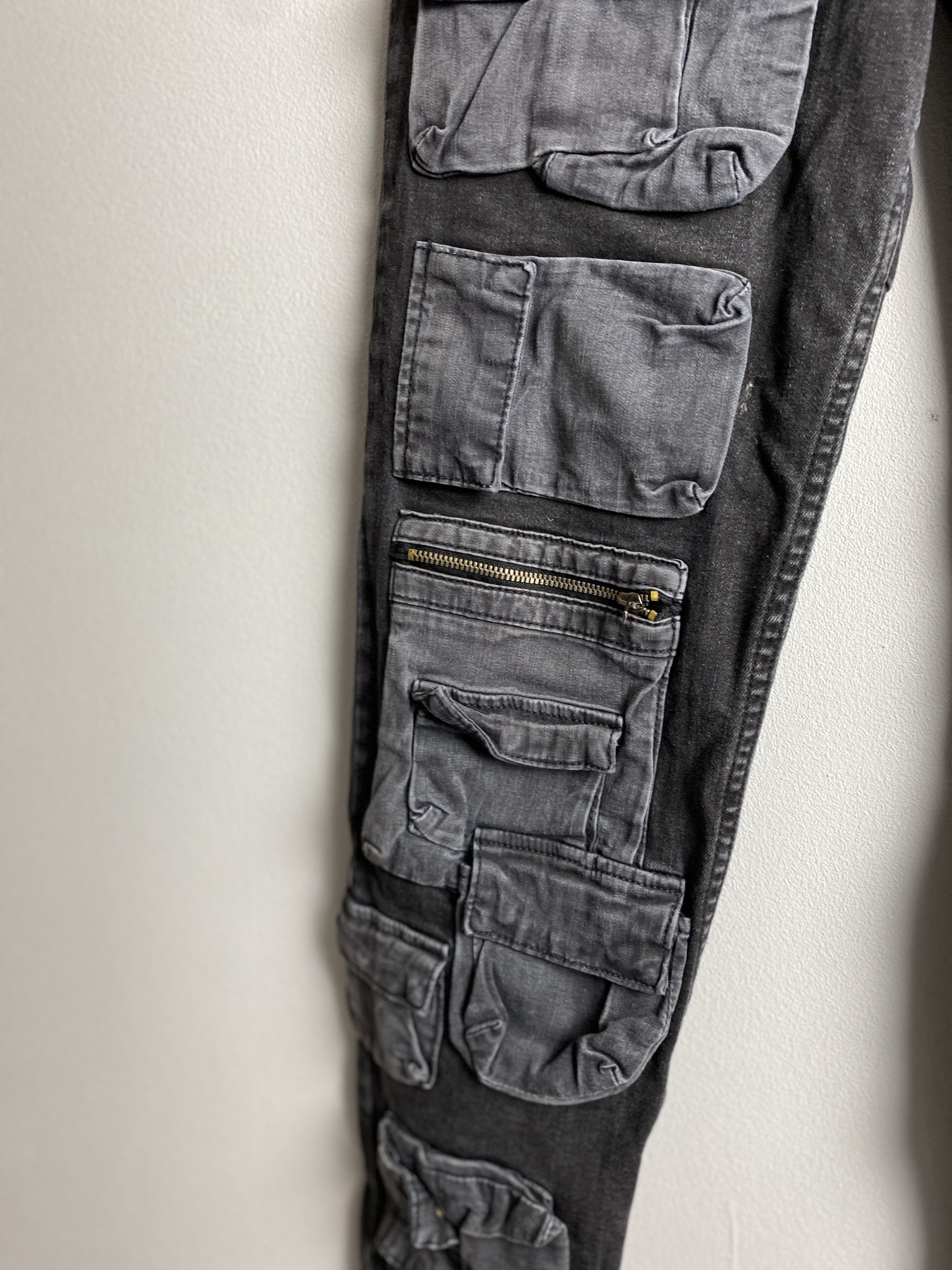 Acne Studios Acne Vader Denim Black jeans pants avant garde Size 27" / US 4 / IT 40 - 3 Thumbnail