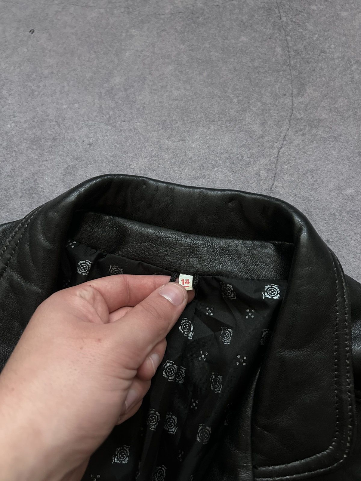 Genuine Leather × Vintage Vintage Real Leather Mens Trend leather jacket Y2k Size US M / EU 48-50 / 2 - 4 Thumbnail