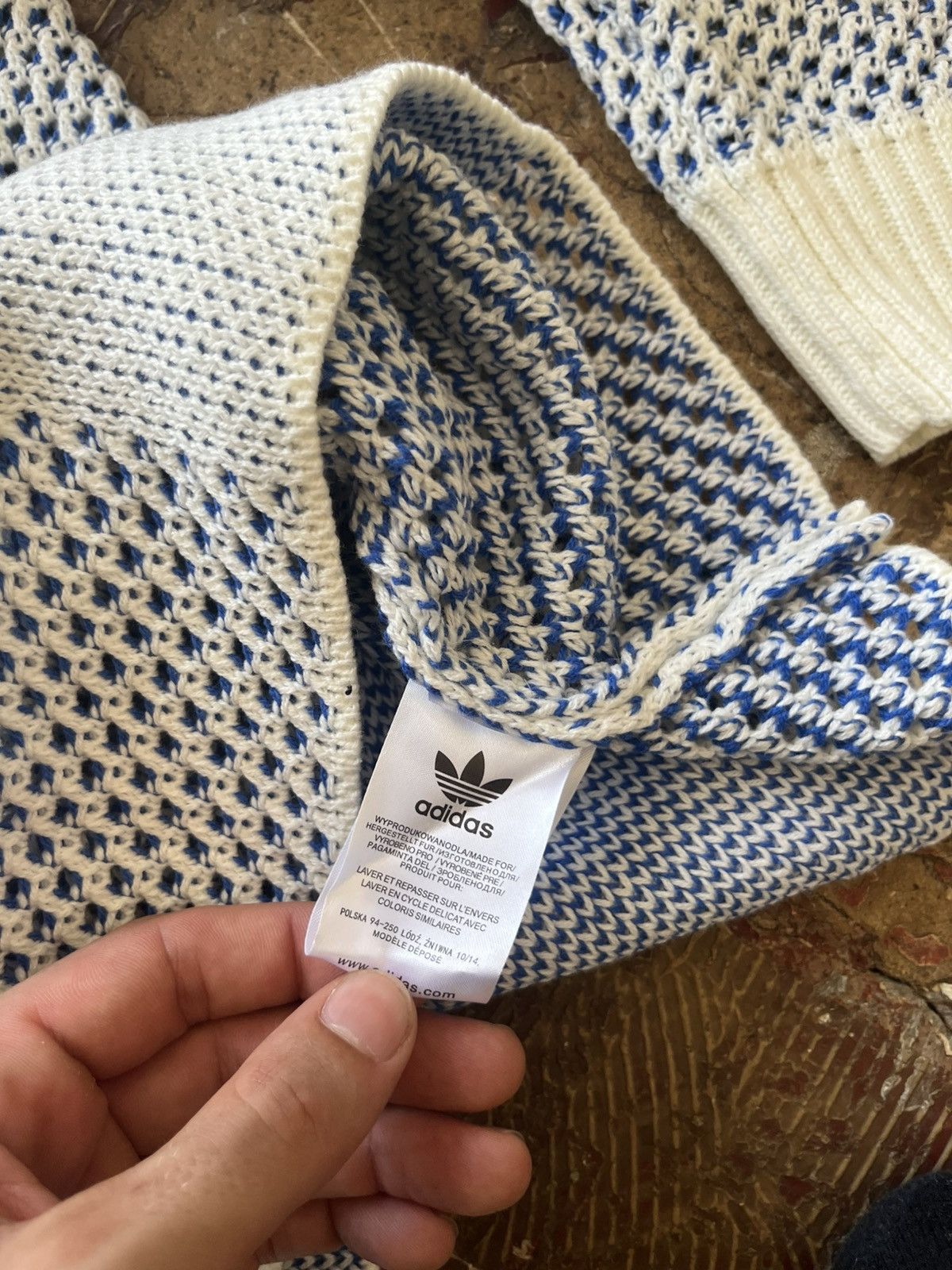 Designer Adidas CNY Chinese new year rare knit sweater pullover Size US L / EU 52-54 / 3 - 6 Thumbnail