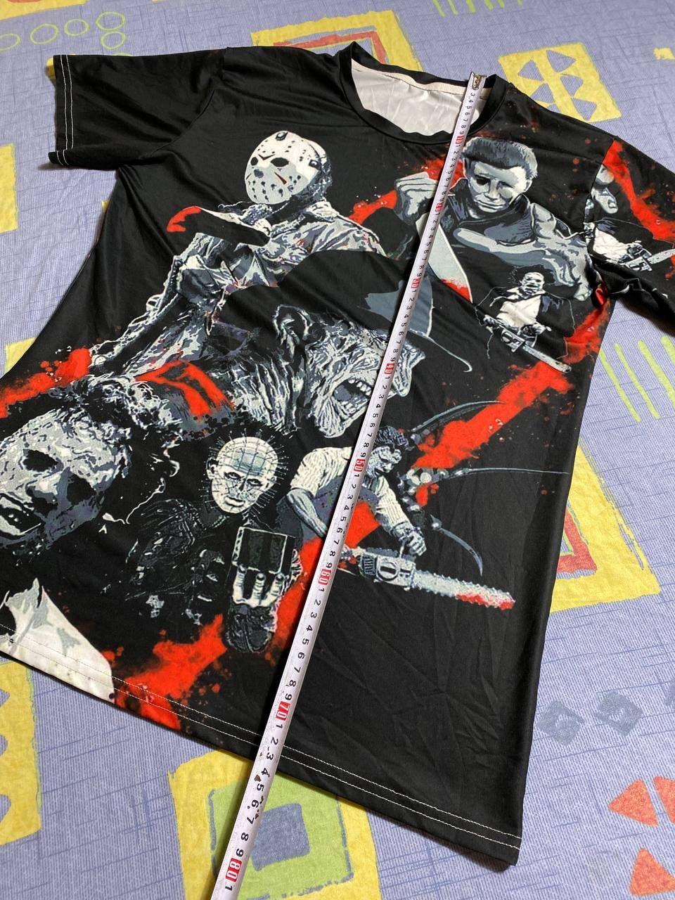 Affliction × Japanese Brand Y2K Affliction Style All Over Print T Shirt Tee Tapout Japan Size US M / EU 48-50 / 2 - 9 Thumbnail