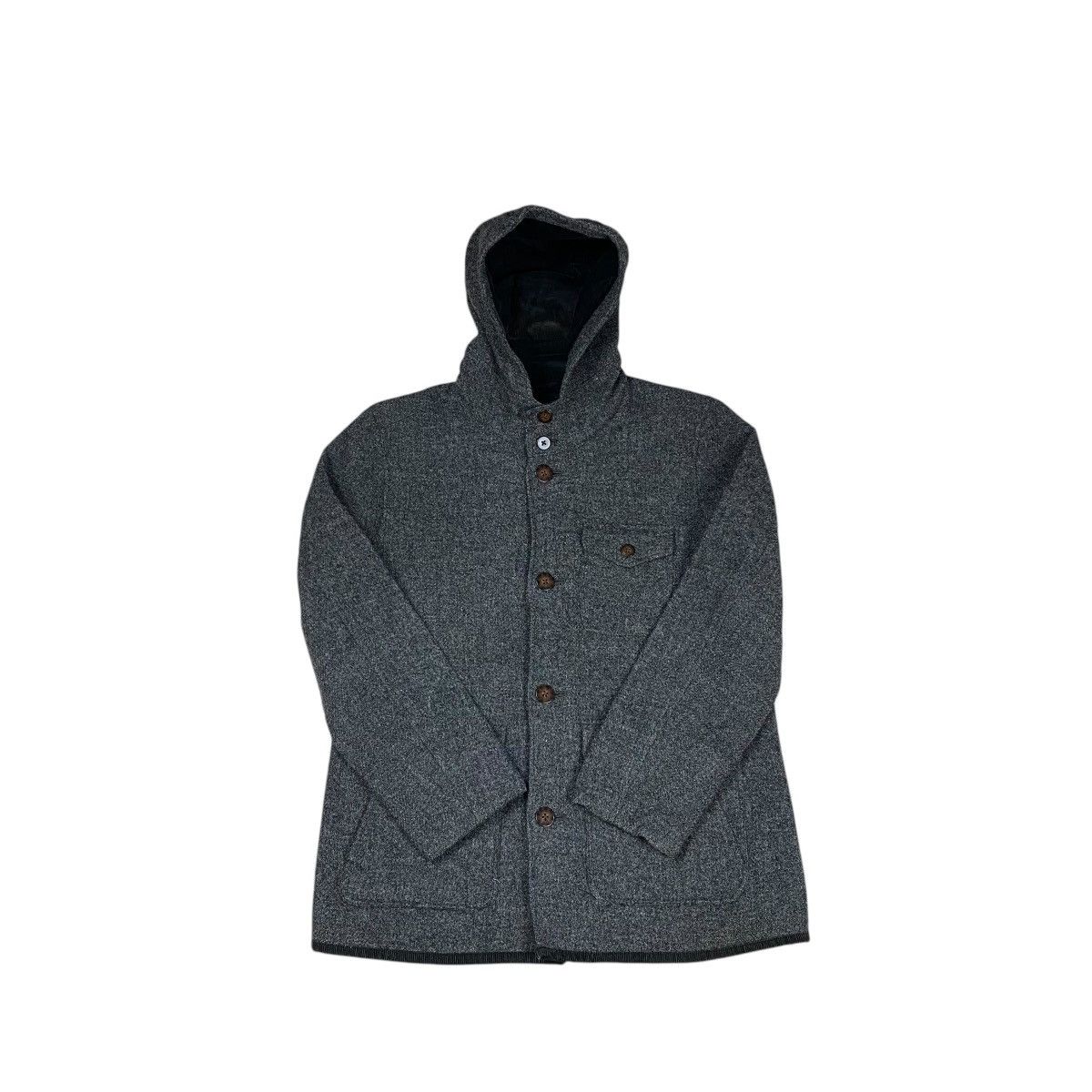 Harris Tweed × Japanese Brand × United Arrows United Arrows x Harris Tweed Wool Pullover Jacket Size US L / EU 52-54 / 3 - 7 Thumbnail