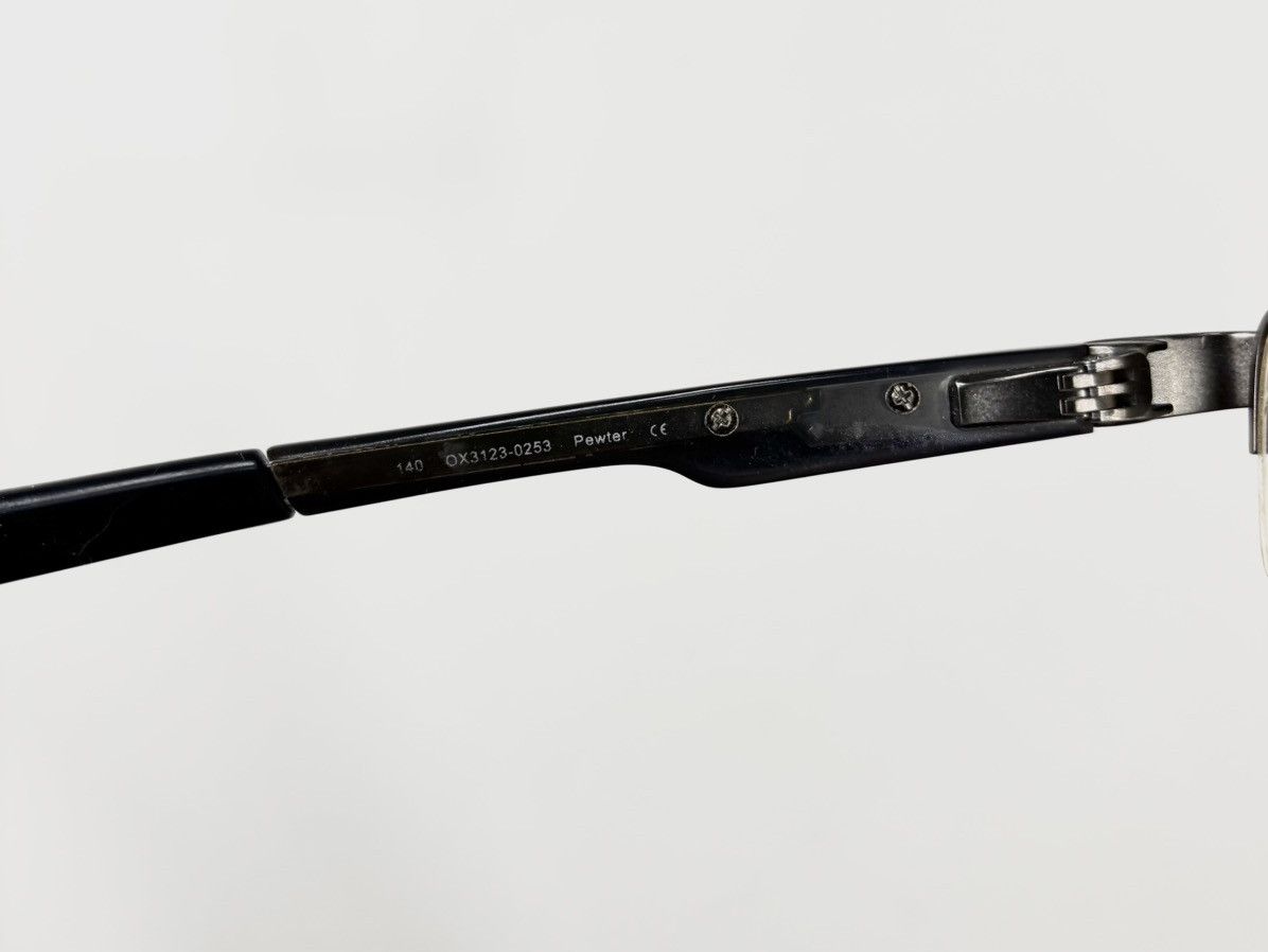 Oakley Oakley Eyeglasses Frames Glasses Black Half Rim Double Tap Size ONE SIZE - 5 Thumbnail