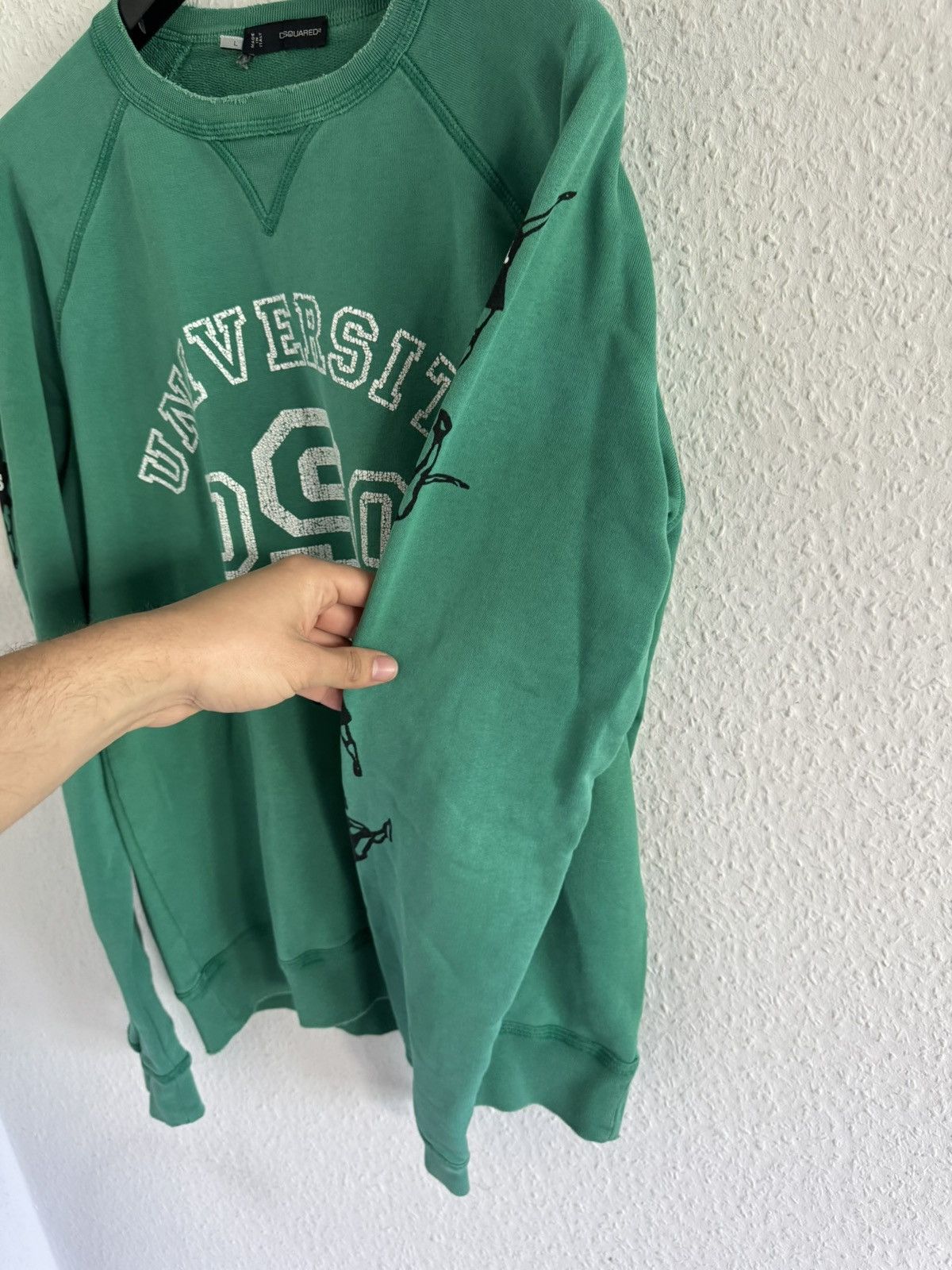 Dsquared2 SS01 University DSQ Crewneck Size US L / EU 52-54 / 3 - 9 Thumbnail