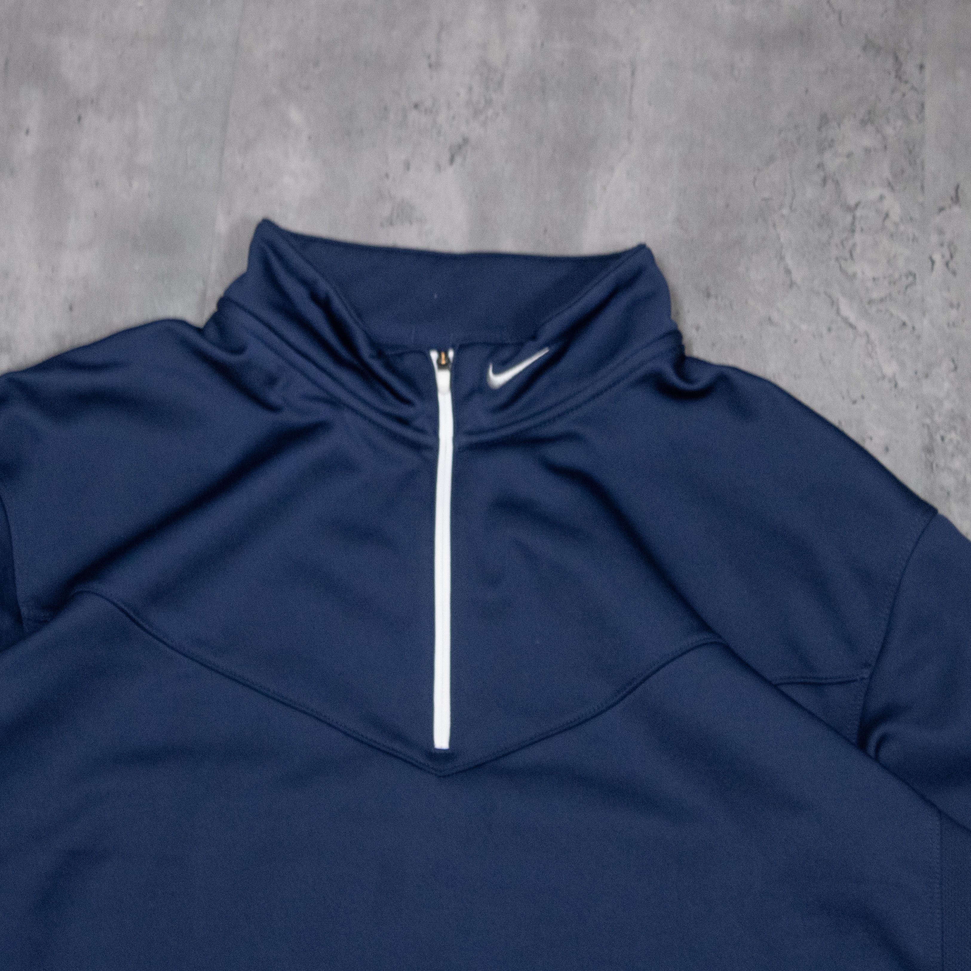 Nike Nike Golf Half Zip 1/2 Swoosh Navy Thermal Sweater Size US XL / EU 56 / 4 - 5 Thumbnail