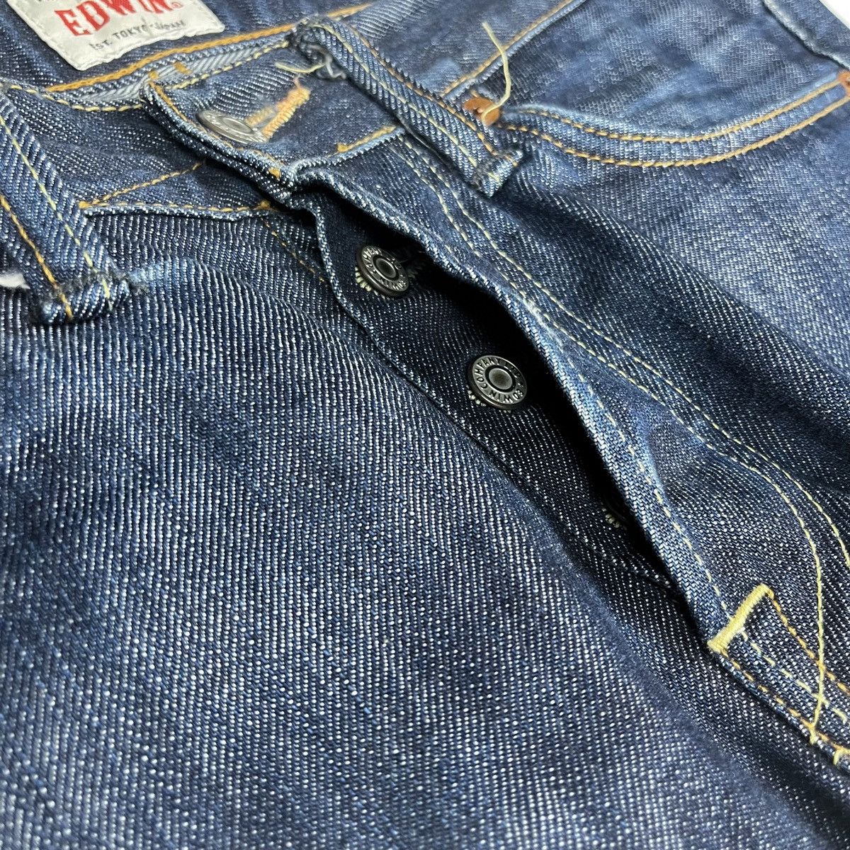 Edwin × Japanese Brand Edwin Japan ED-47 Relugar Straight Denim Jeans Size US 34 / EU 50 - 5 Thumbnail