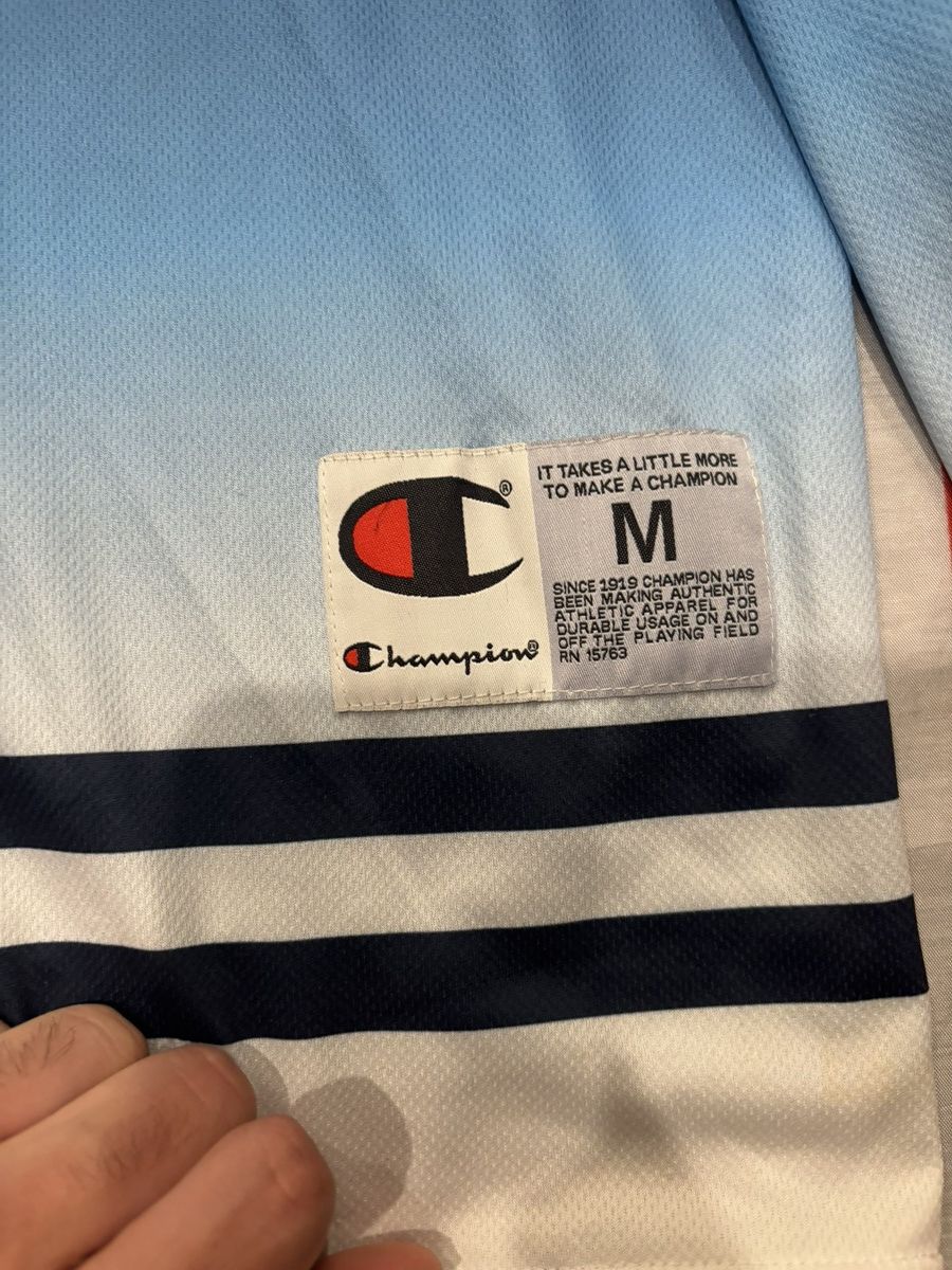Champion 90s Vintage Champion Hockey Jersey Size US M / EU 48-50 / 2 - 2 Thumbnail