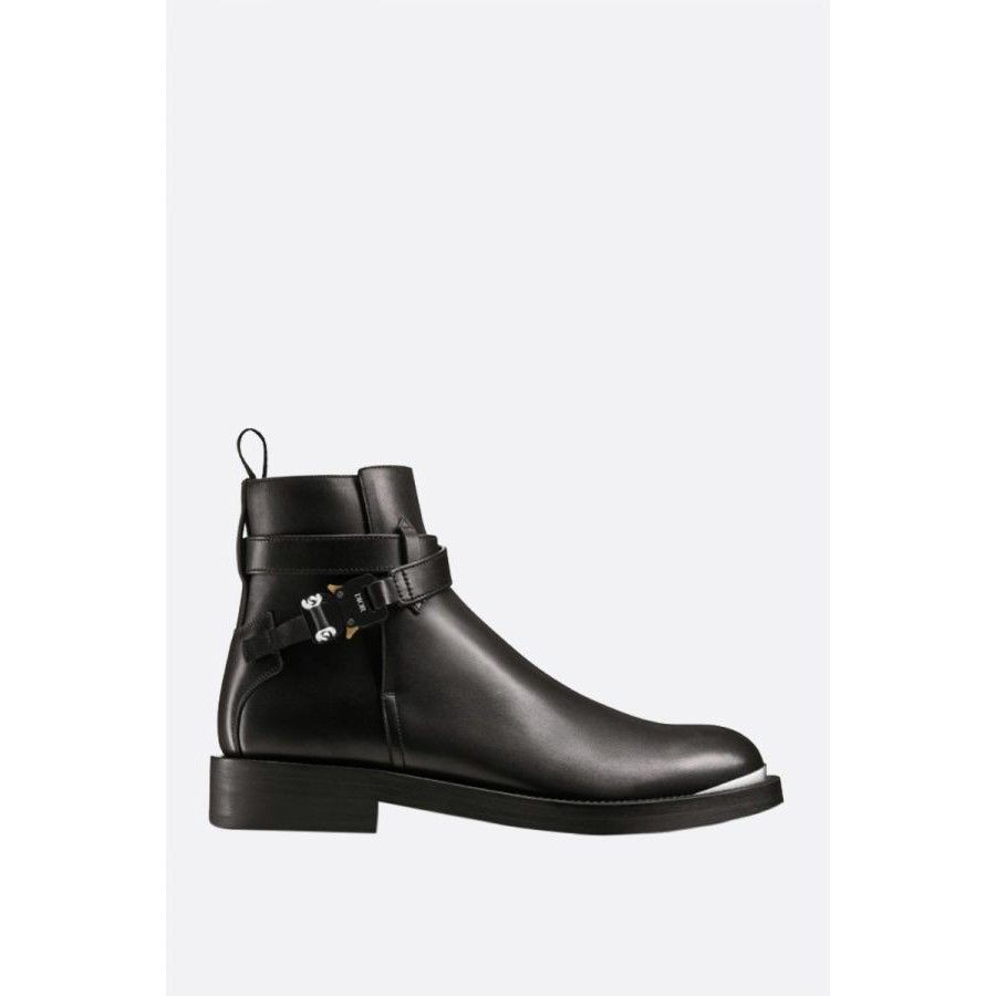 Dior DIOR Evidence Black Smooth Leather Ankle Boots New & Authent Size US 8.5 / EU 41-42 - 1 Thumbnail