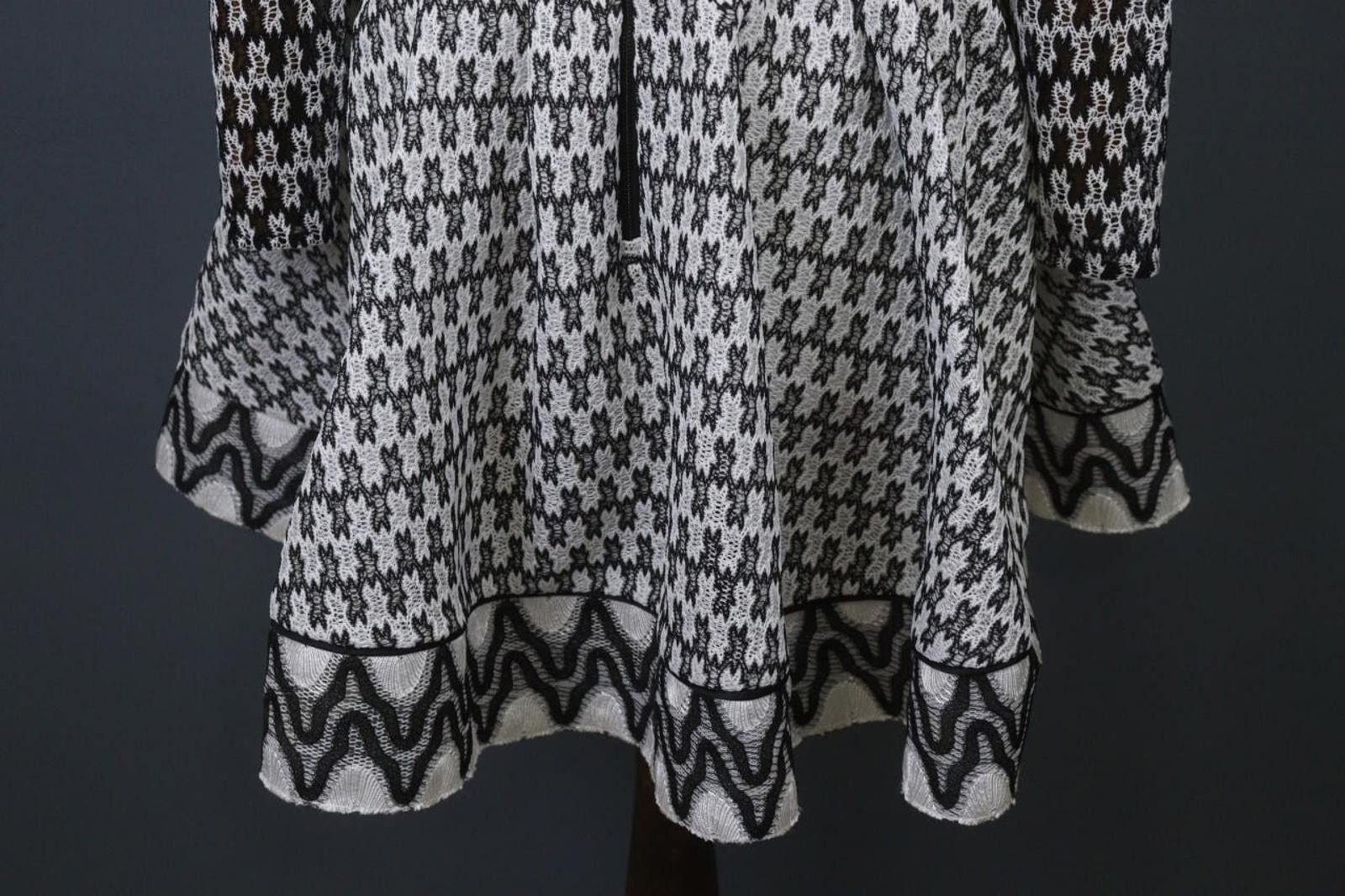 Other Maje Multi Geometric Back Zip Fit & Flare Dress Size 3 Size M / US 6-8 / IT 42-44 - 10 Thumbnail