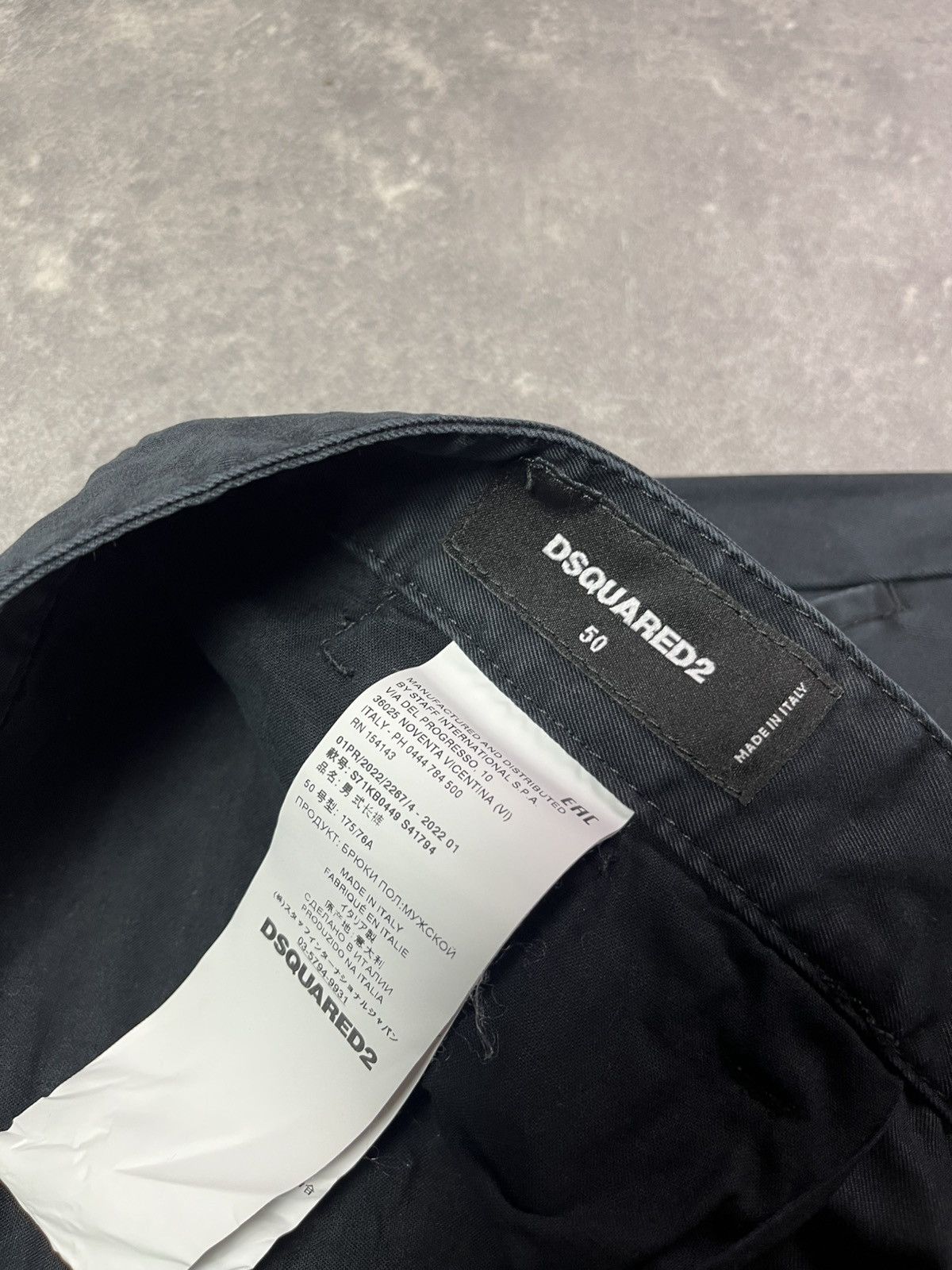 Dsquared2 Dsquared2 Drop Crotch Cargo Style Chino Pants 52 Size US 36 / EU 52 - 7 Thumbnail