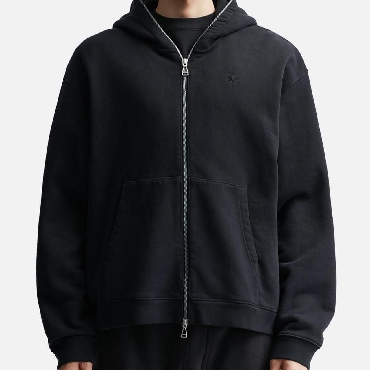 Jordan Brand × Travis Scott Jordan x Travis Scott Black Zip Rare Hoodie Cactus Jack XXL Size US XXL / EU 58 / 5 - 3 Thumbnail