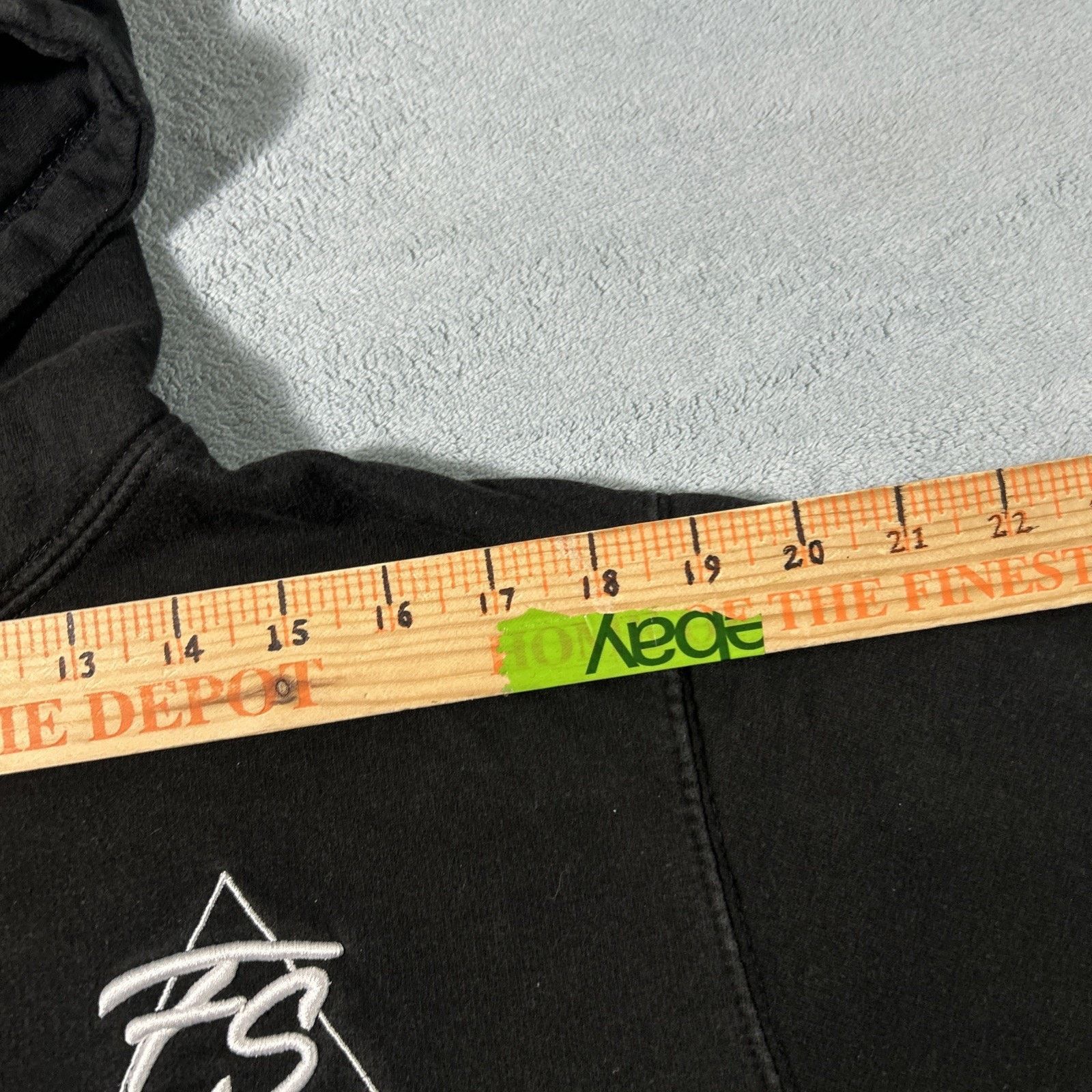Gildan Flinstoned Clothing Hoodie Mens Small Goth Grunge Streetwear Size US S / EU 44-46 / 1 - 13 Thumbnail