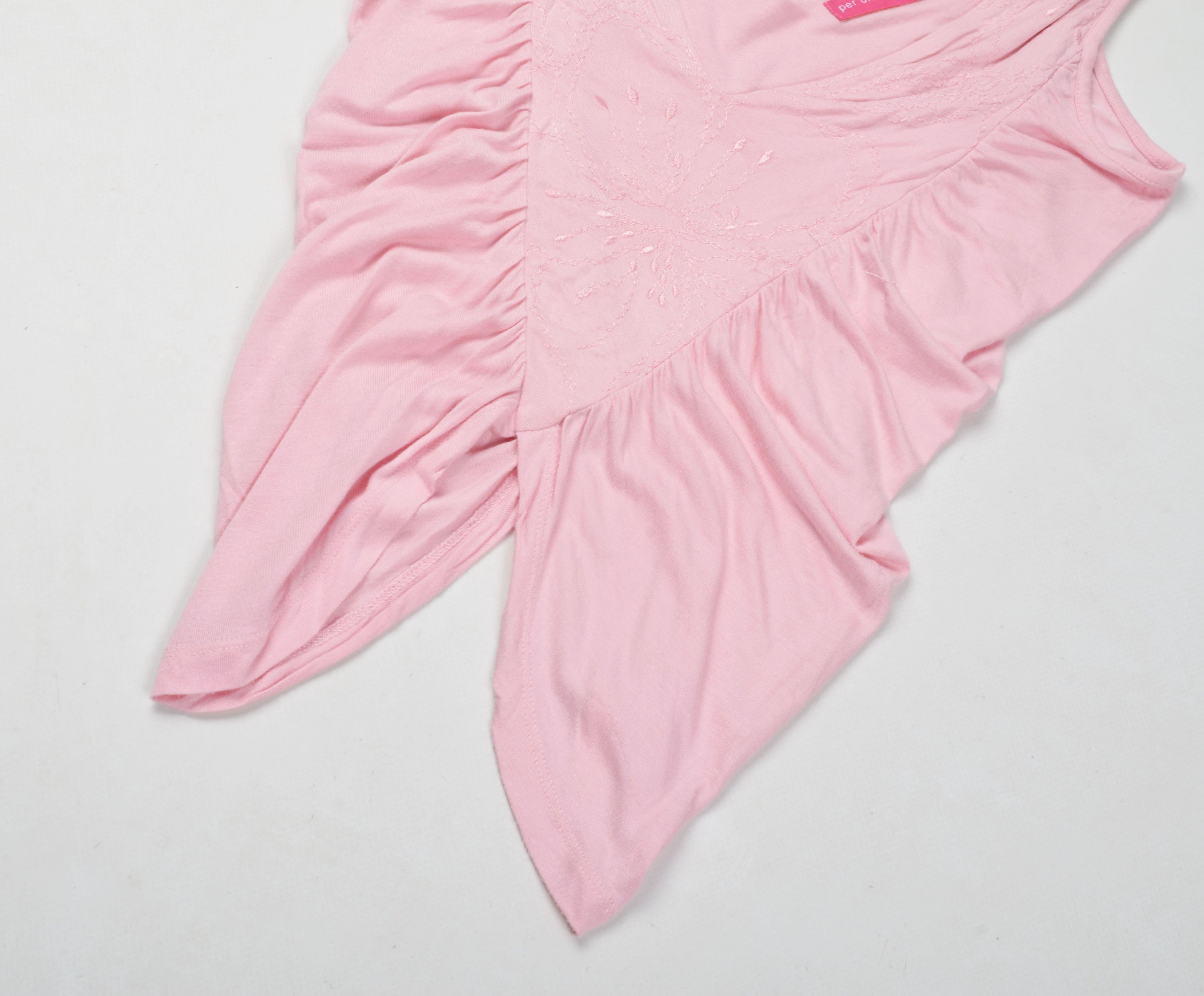 Other Vintage Per Una Y2K Fairy Coquette Pink Cropped Top Size S / US 4 / IT 40 - 5 Thumbnail