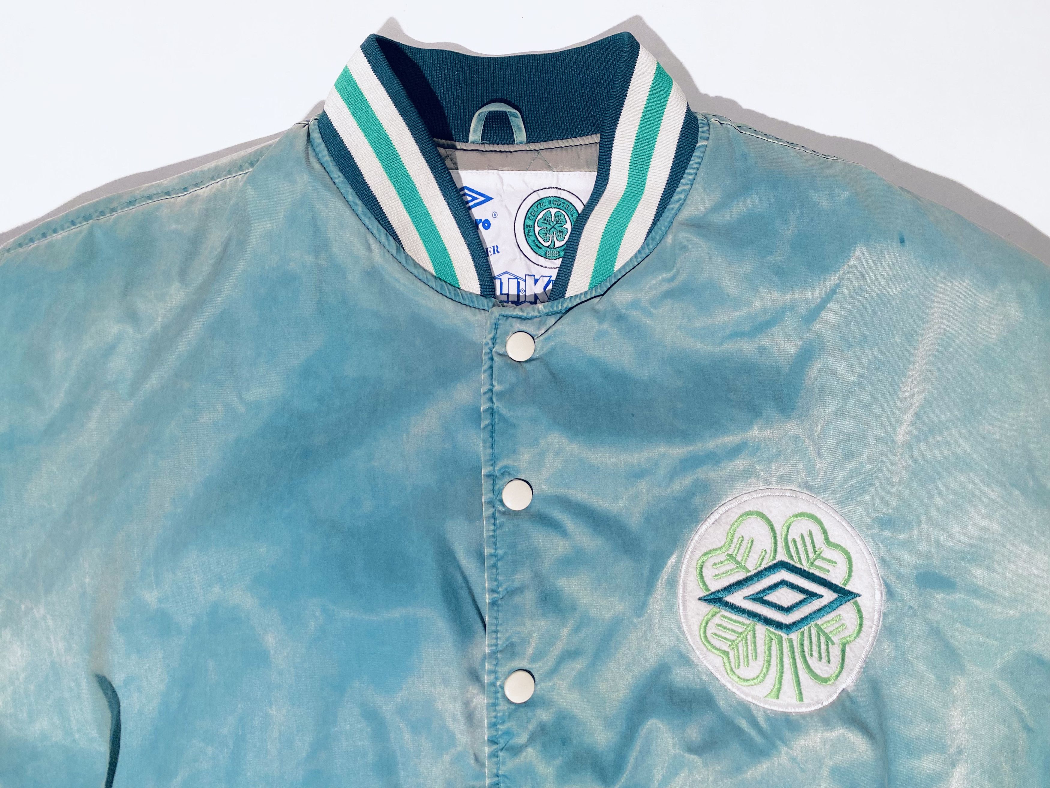 Umbro Celtic Bomber Jacket 1992 - 1993 Umbro 92/93 Size US XL / EU 56 / 4 - 4 Thumbnail