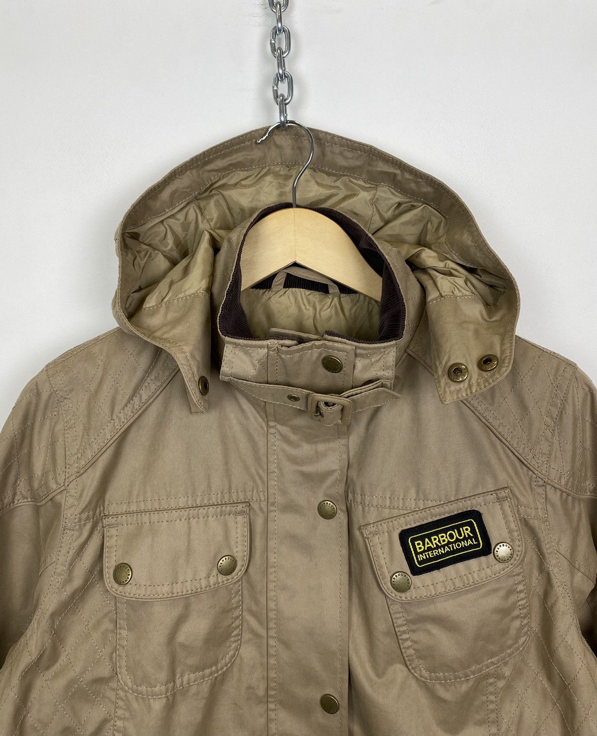 Barbour Vintage Barbour Broadstone Full Zip Jacket Ladies Size 14 Size L / US 10 / IT 46 - 2 Thumbnail