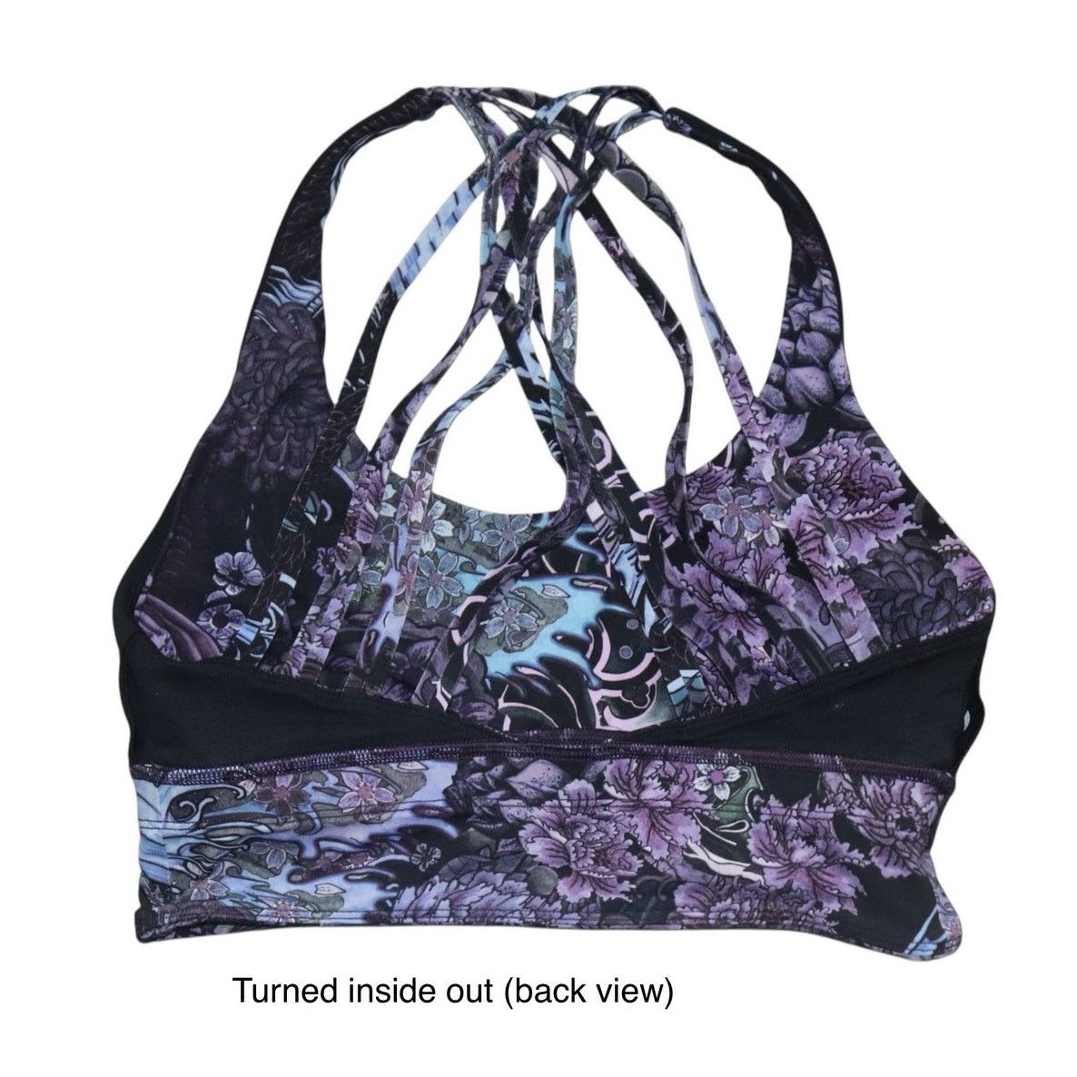 Lululemon Lululemon Free To Be Moved Bra Memoir Multi Purple Size 6 Size M / US 6-8 / IT 42-44 - 5 Thumbnail