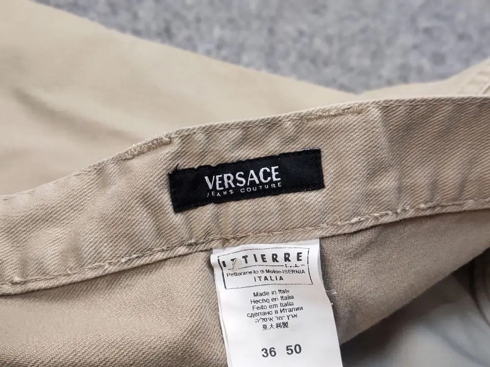 Versace Vintage 90' Versace Jeans Couture Classic Trouser Pants Size US 34 / EU 50 - 8 Thumbnail