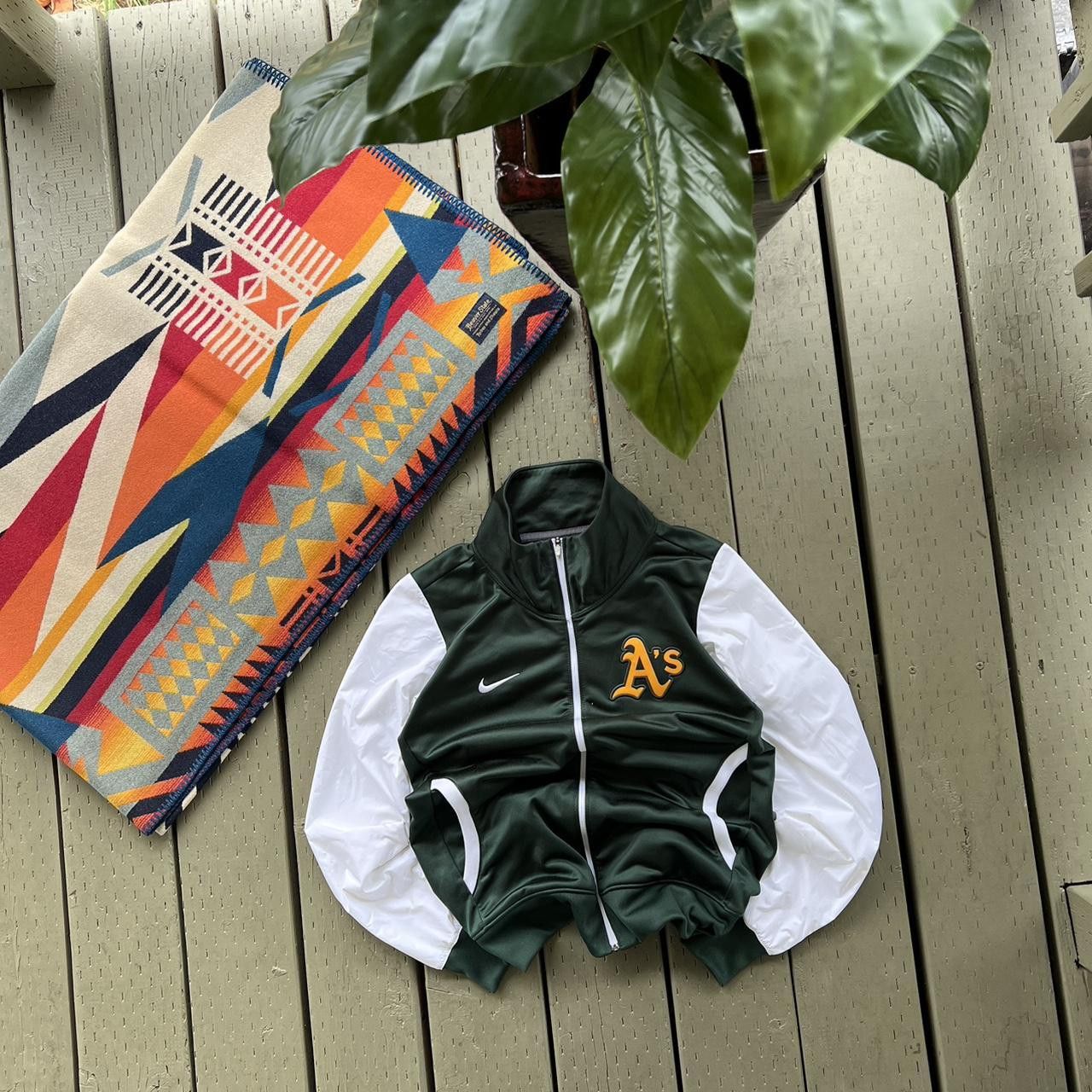 Nike Nike Oakland Athletics A’s Jacket Full Zip Men’s MLB Sweater Size US S / EU 44-46 / 1 - 1 Thumbnail