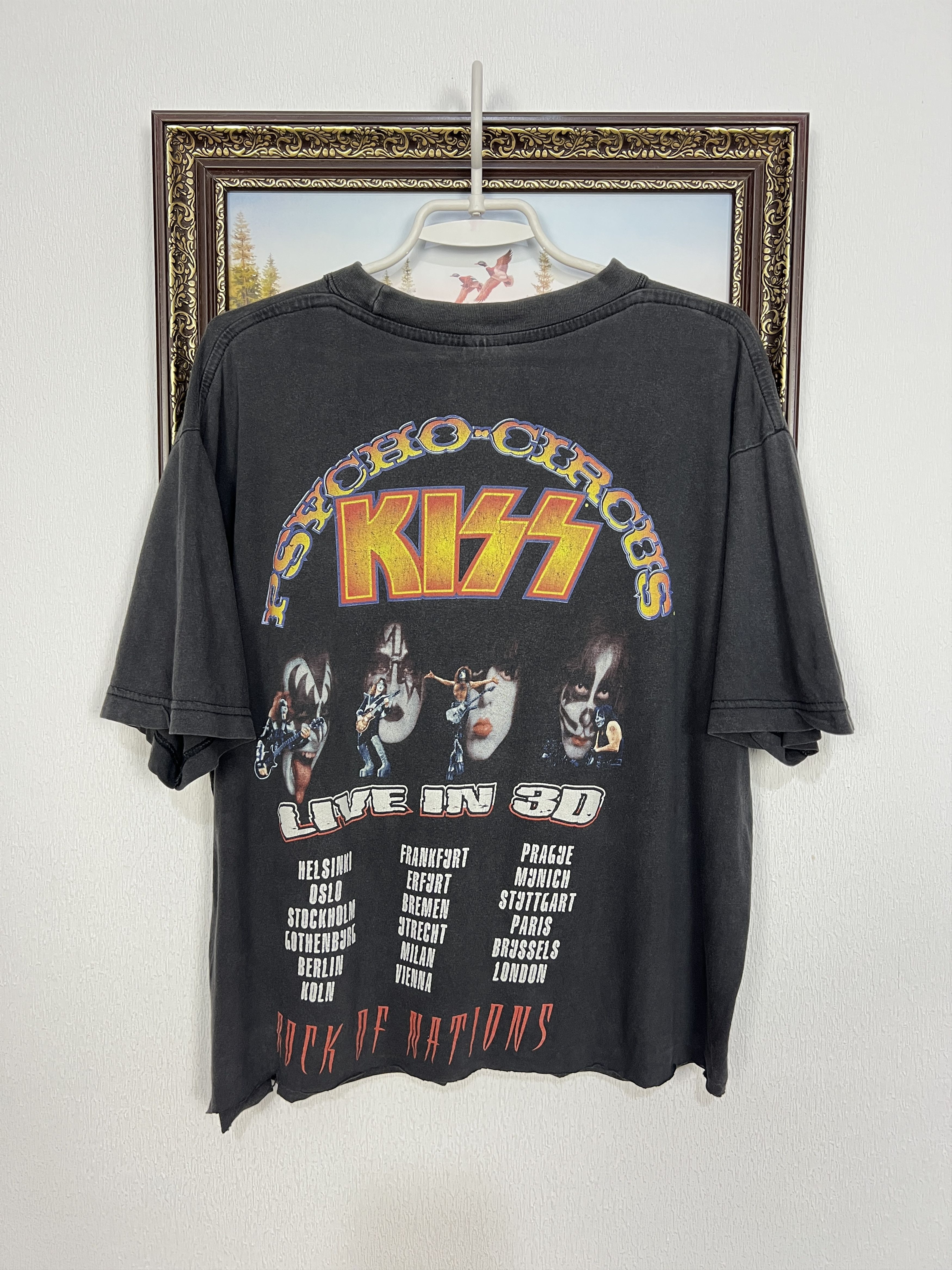Vintage Kiss Shirt Psycho Circus Tour Tee Big Logo Rare Hype Size US M / EU 48-50 / 2 - 8 Thumbnail