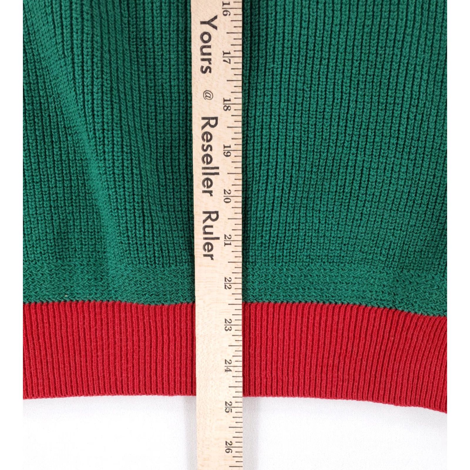 Lands' End Lands' End 5 Button Henley Cotton Sweater Color Block Made USA Mens L Multicolor Shirt Men L Size US L / EU 52-54 / 3 - 5 Thumbnail