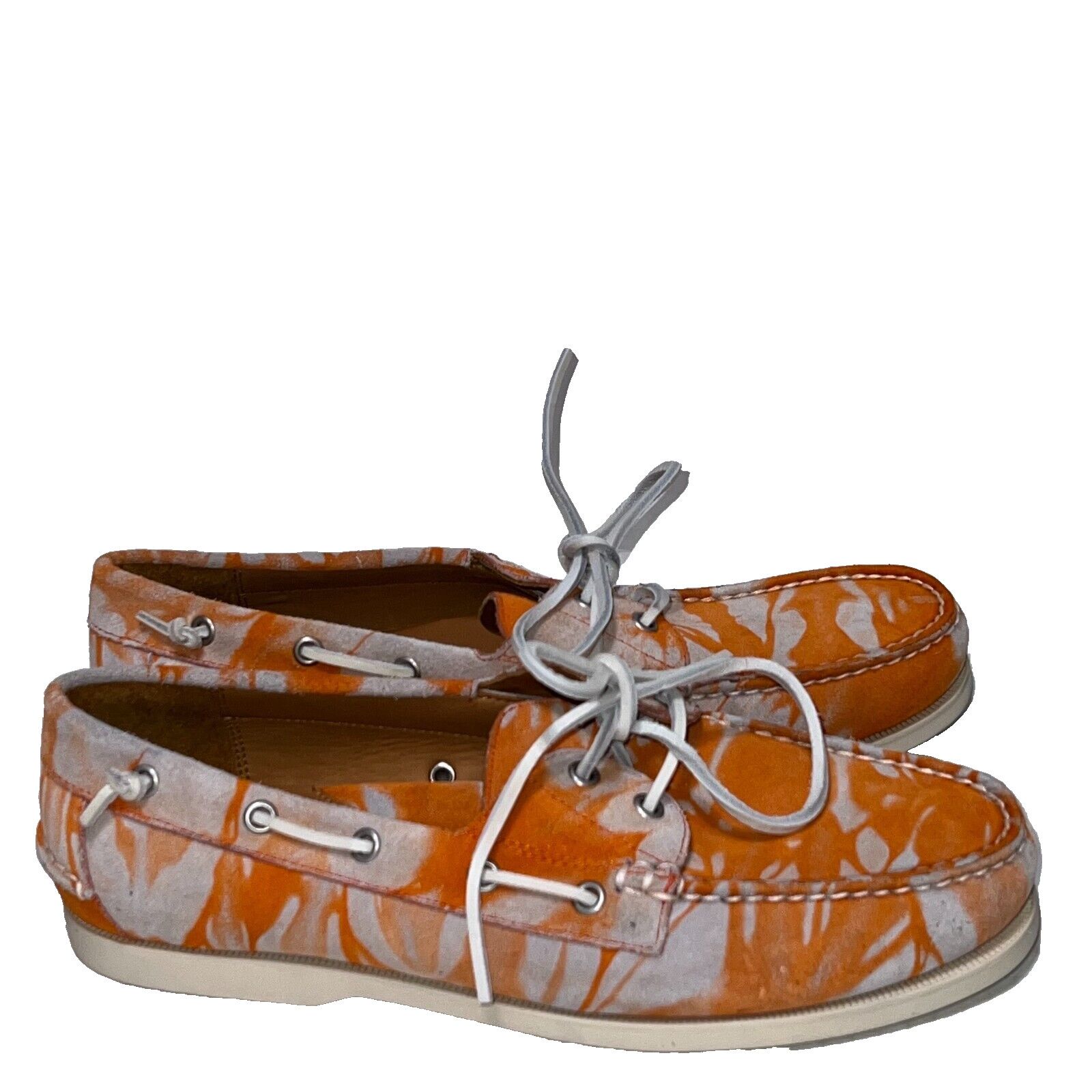 Polo Ralph Lauren Polo Ralph Lauren Men's Merton Boat Shoes Size 10.5D Orange Size US 10.5 / EU 43-44 - 2 Thumbnail