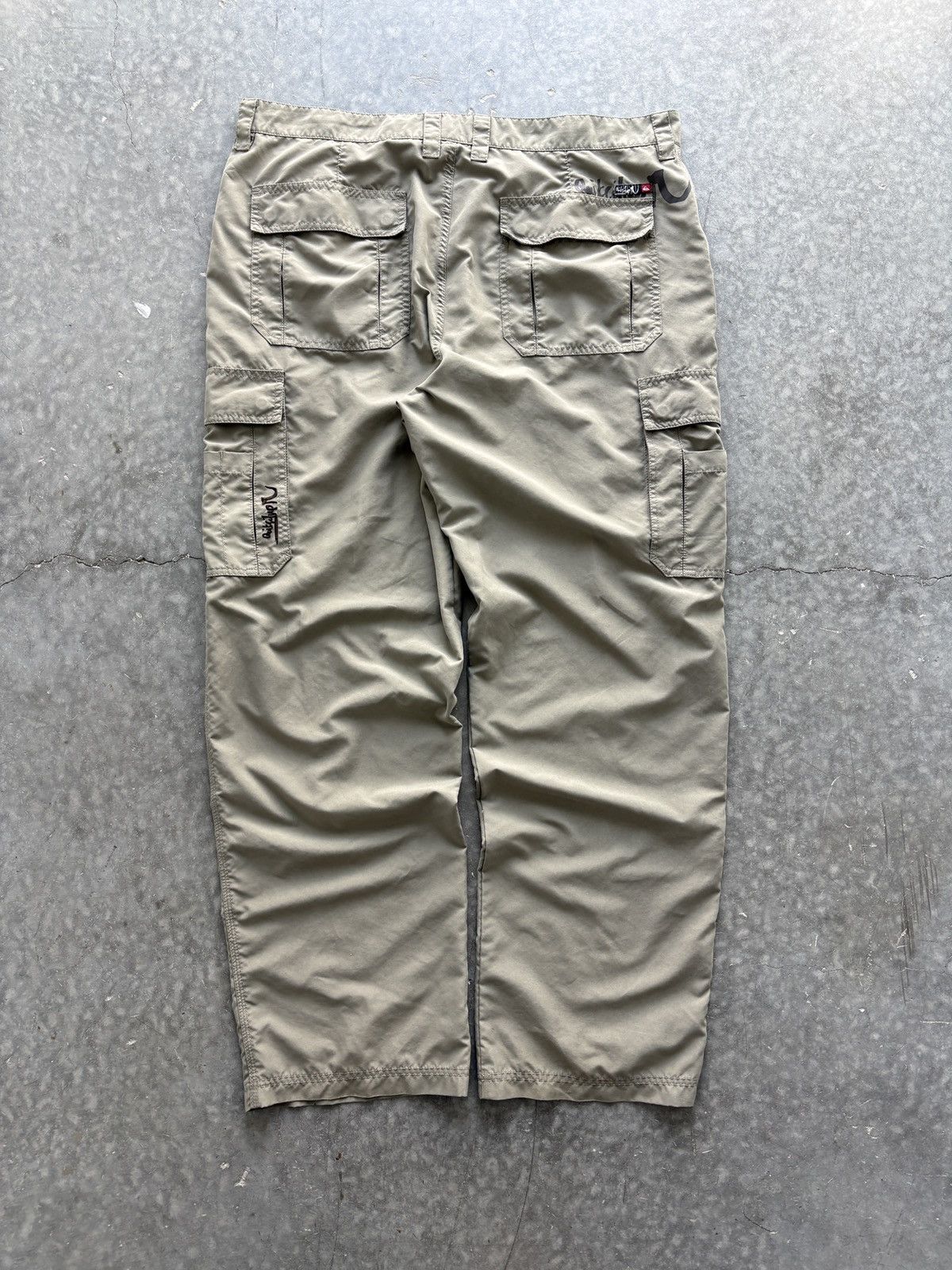 Quiksilver Vintage Y2K Quiksilver Baggy Cargo Pants Parachute Size US 40 / EU 56 - 1 Thumbnail