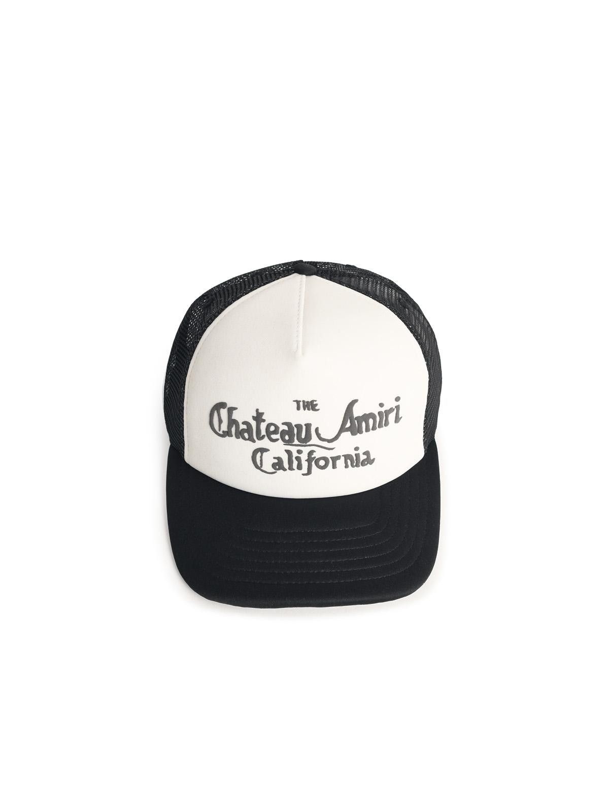 Amiri AMIRI 'Chateau Amiri' Black And White Polyester Cap Size ONE SIZE - 1 Thumbnail