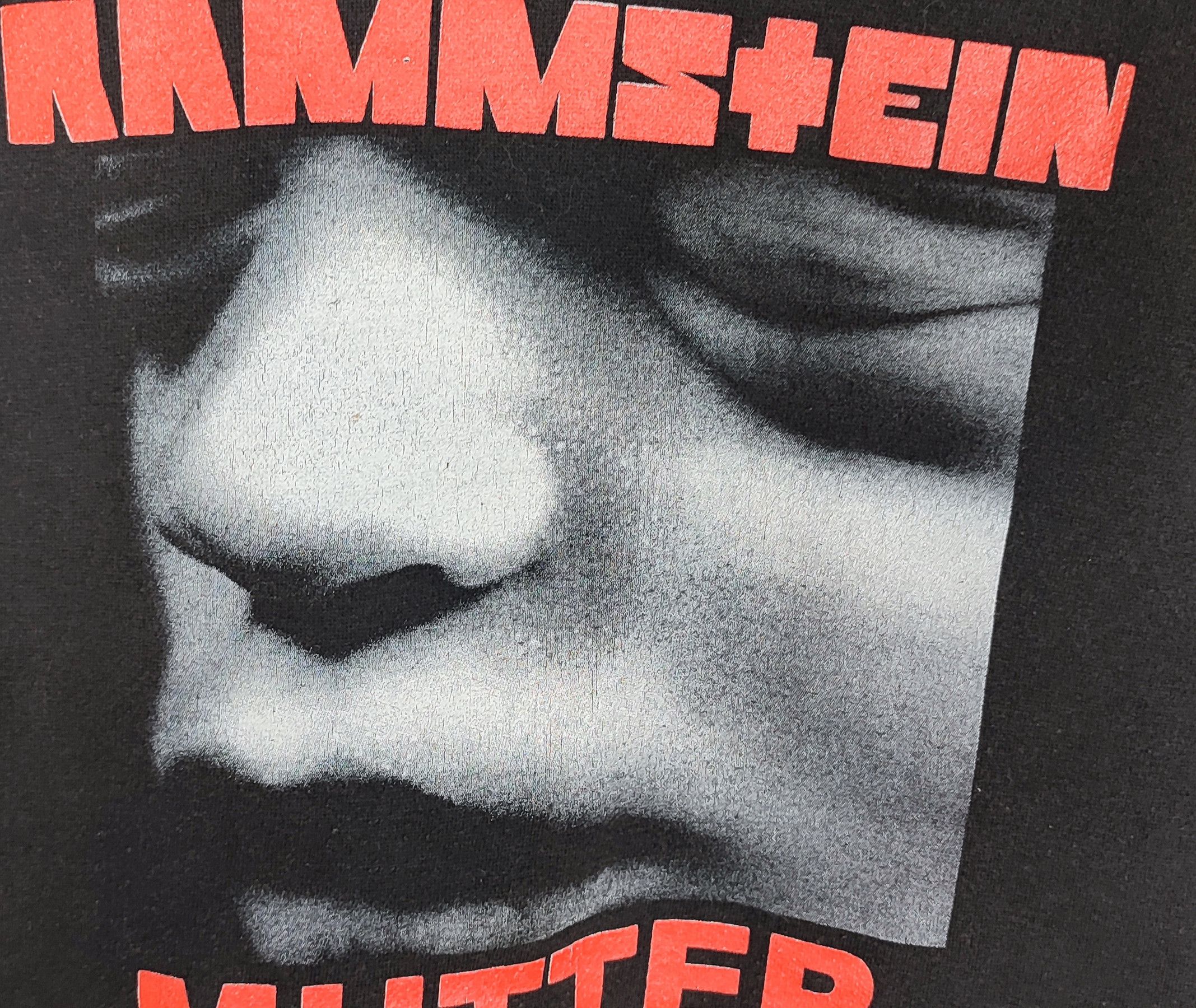 Band Tees Vintage Rammstein Band Hoodie Mutter 2001 Album Rare y2k Size US M / EU 48-50 / 2 - 6 Thumbnail