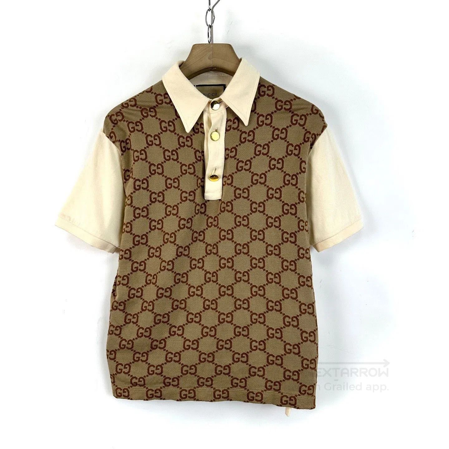 Gucci Gucci Aria GG Monogram Polo Short Sleeve. Size US XS / EU 42 / 0 - 1 Thumbnail