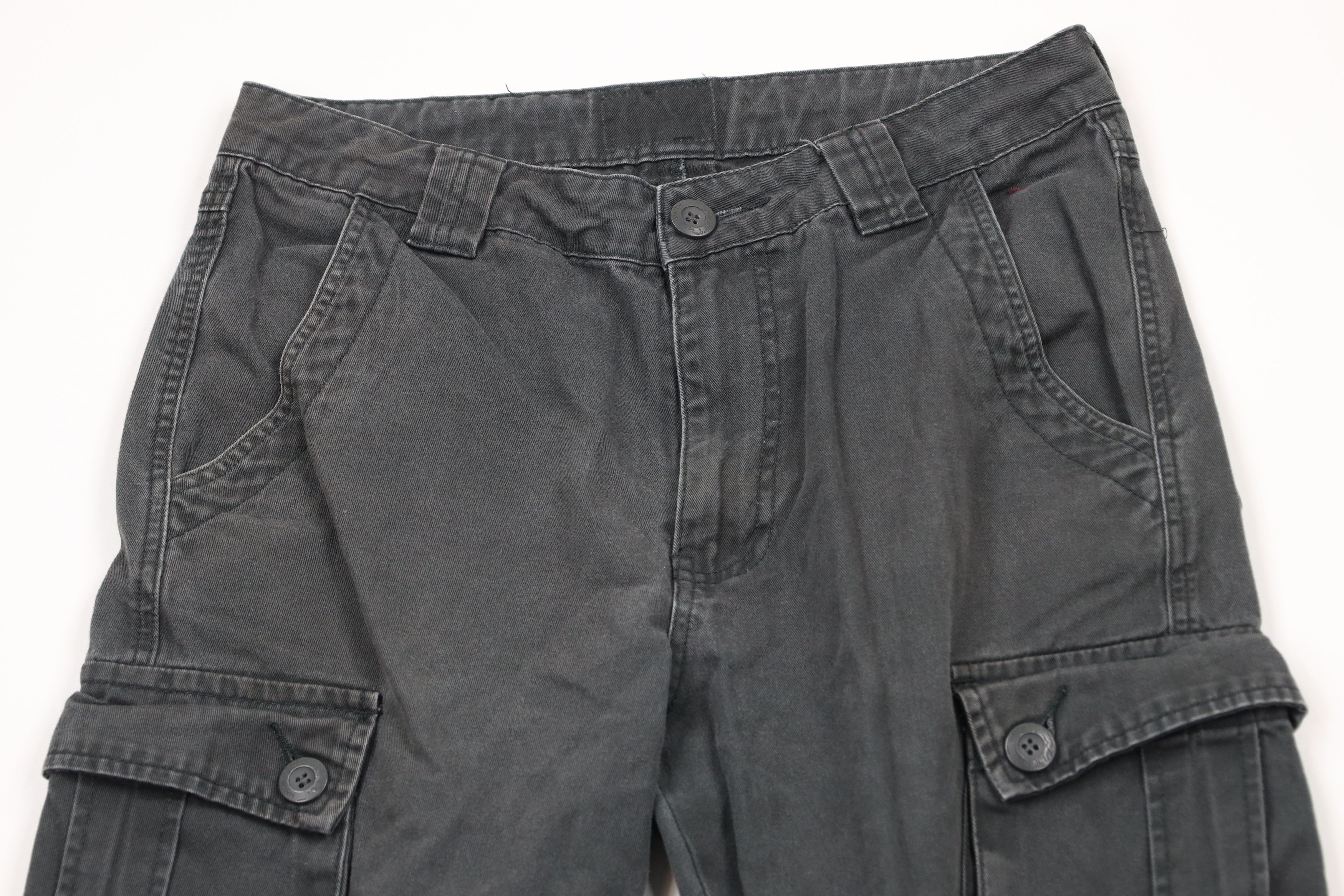 Vintage Vintage Streetwear Fit Tactical Cargo Pants Gray Cotton Size US 30 / EU 46 - 2 Thumbnail