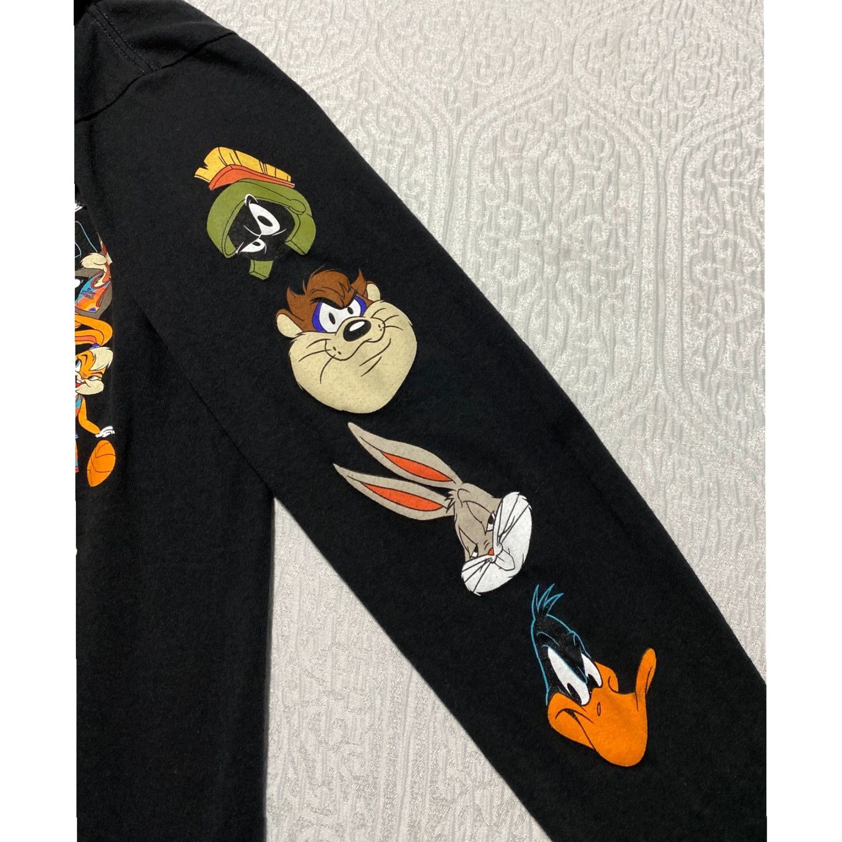 Vintage Space Jam A New Legacy Mens M Black Long Sleeve Graphic T-Shirt Looney Tunes Size US M / EU 48-50 / 2 - 6 Thumbnail