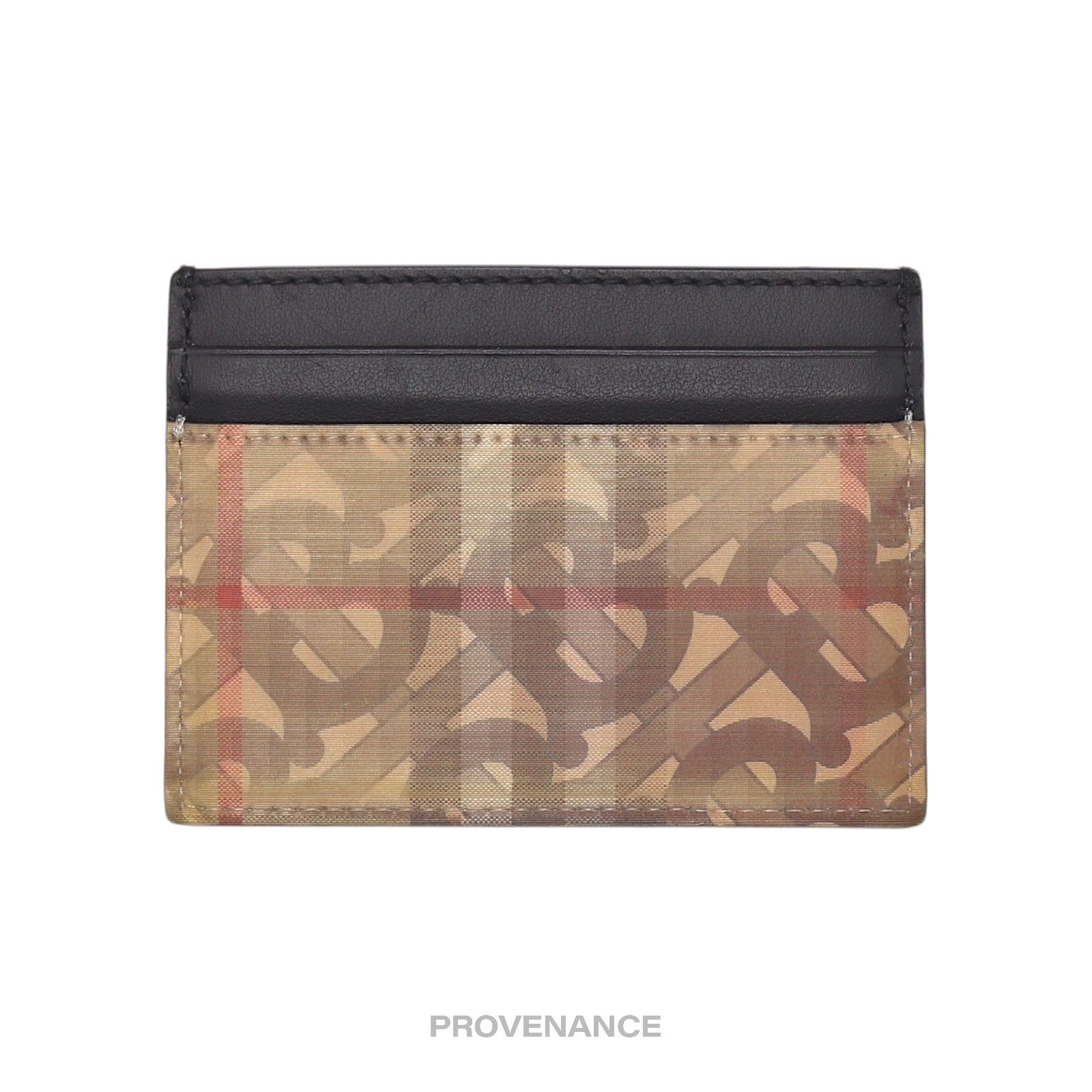 Burberry 🔴 Burberry Card Wallet - Hologram Lenticular Monogram Check Size ONE SIZE - 1 Thumbnail