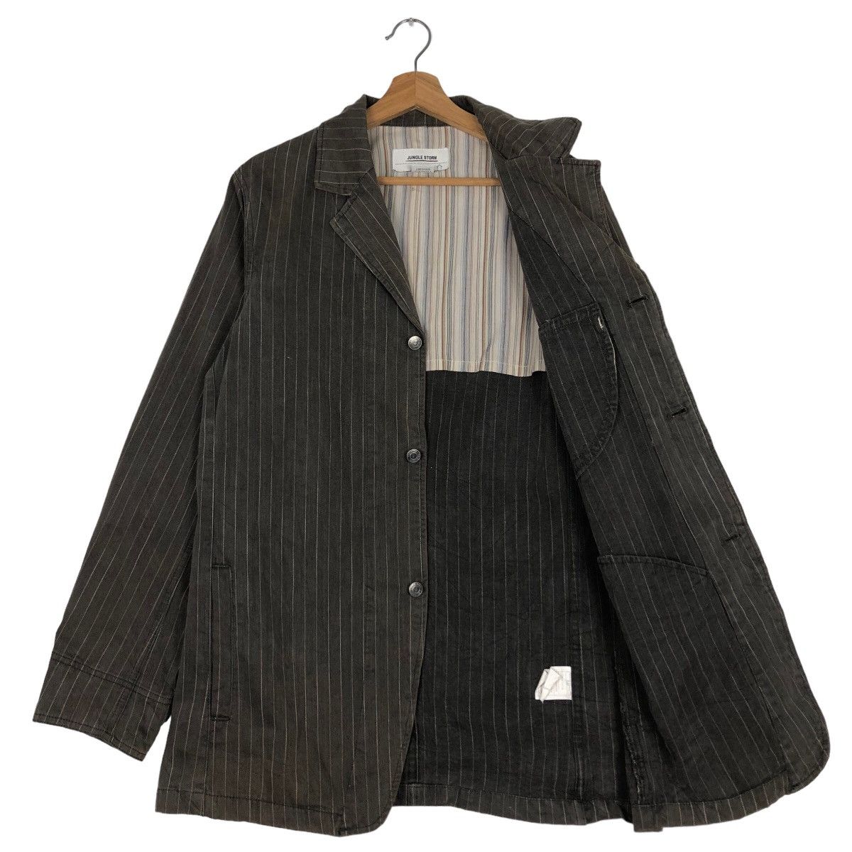 Japanese Brand 🔥Vtg Hikory Chore Jacket Jungle Storm Issey Miyake Japan Size US L / EU 52-54 / 3 - 9 Thumbnail