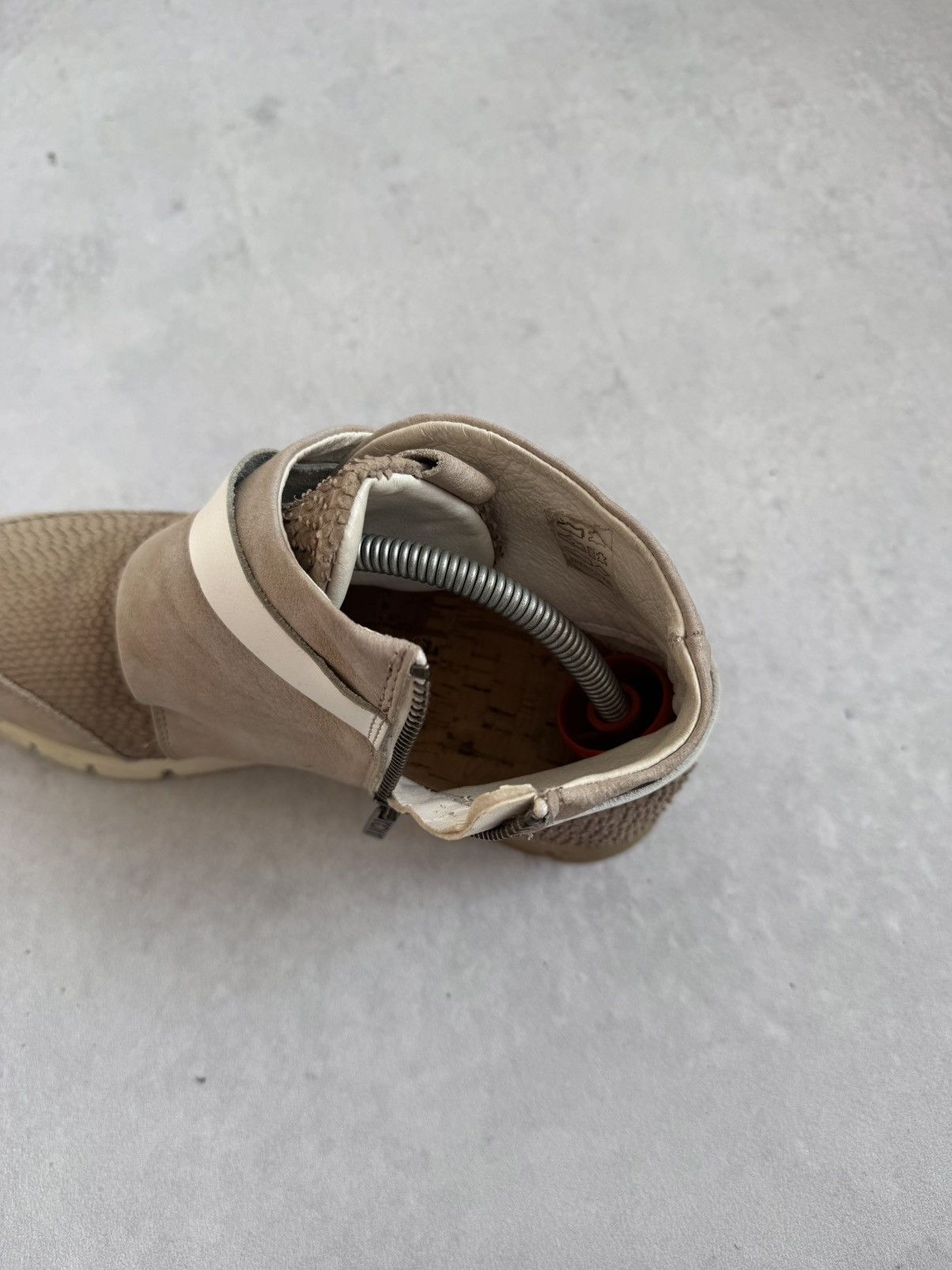 If Six Was Nine Vintage Italy AS 98 Style Rick Owens Vibes Yellow Cub Boots Size US 8 / IT 38 - 9 Thumbnail