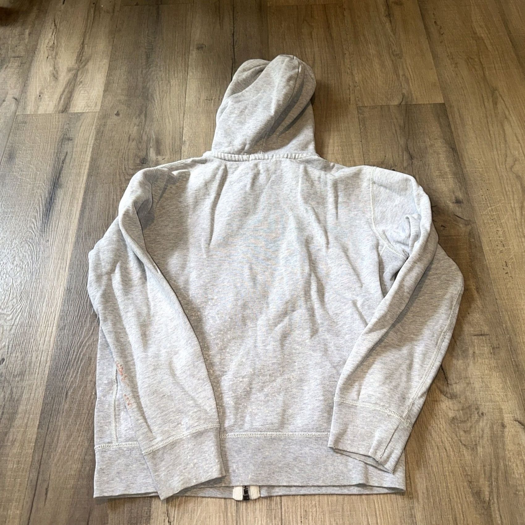 Polo Ralph Lauren VINTAGE Polo Ralph Lauren Hoodie Mens Small Full Zip Waffle Thermal Lined Pony Gray Size US S / EU 44-46 / 1 - 5 Thumbnail