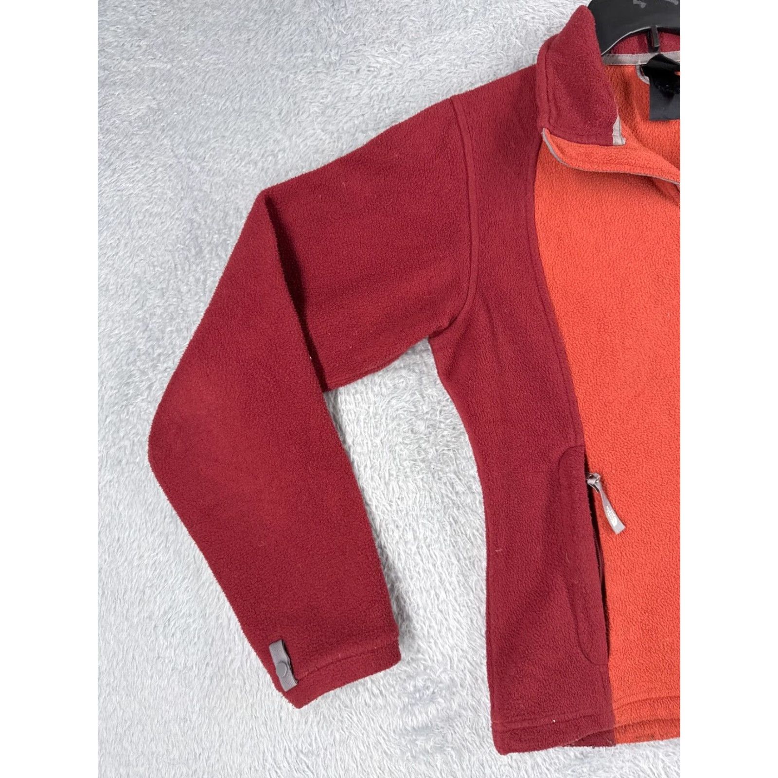 The North Face The North Face Jacket Women's Red The North Face Red Jacket L Polyester Fleece Full Zip Hooded Casual Winter Fall Spring 90s Outdoor Mens Womens Size L / US 10 / IT 46 - 3 Thumbnail