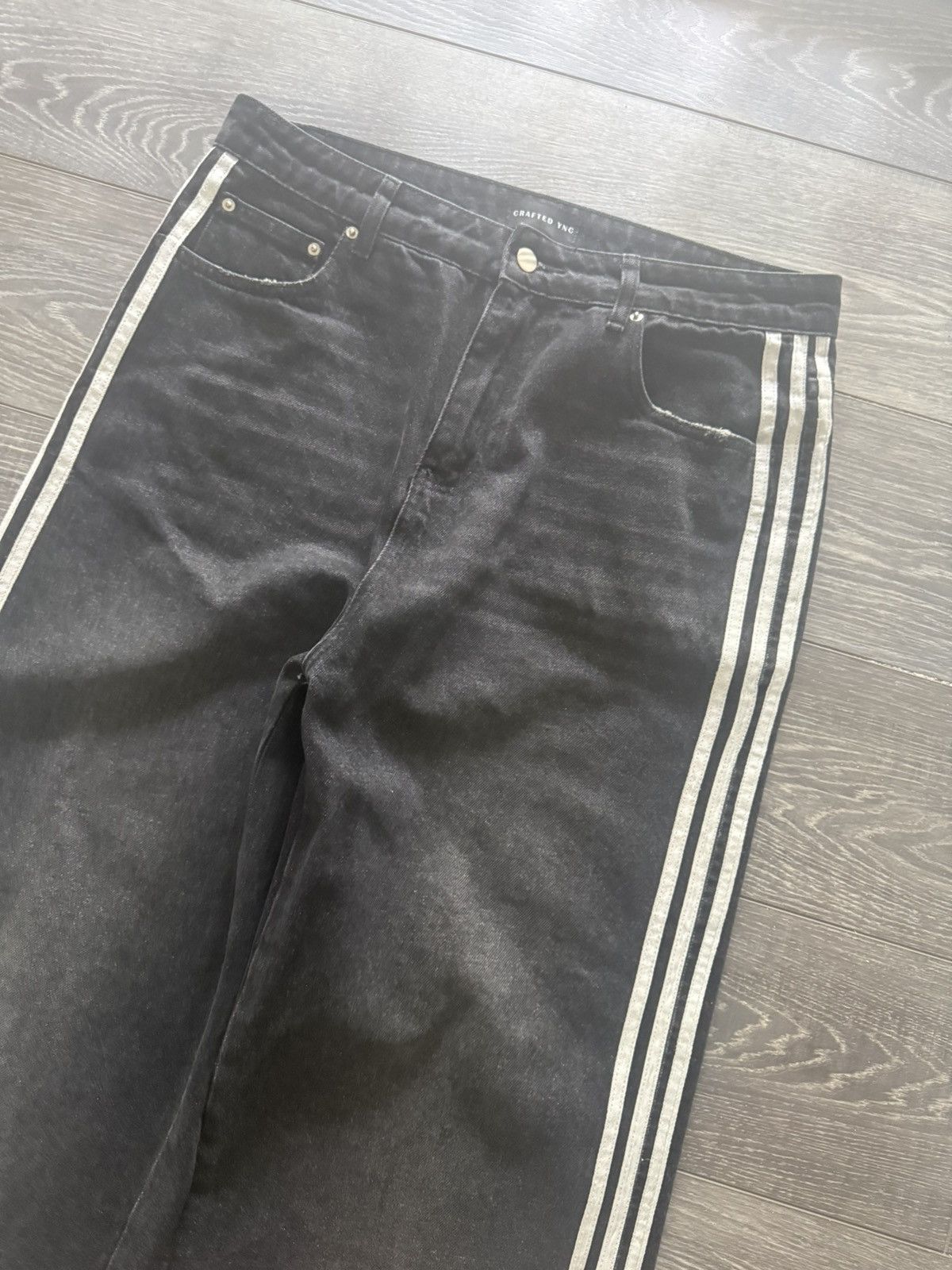 HMDD × The GV Gallery CraftedYNC Striped Denim Size US 34 / EU 50 - 2 Thumbnail