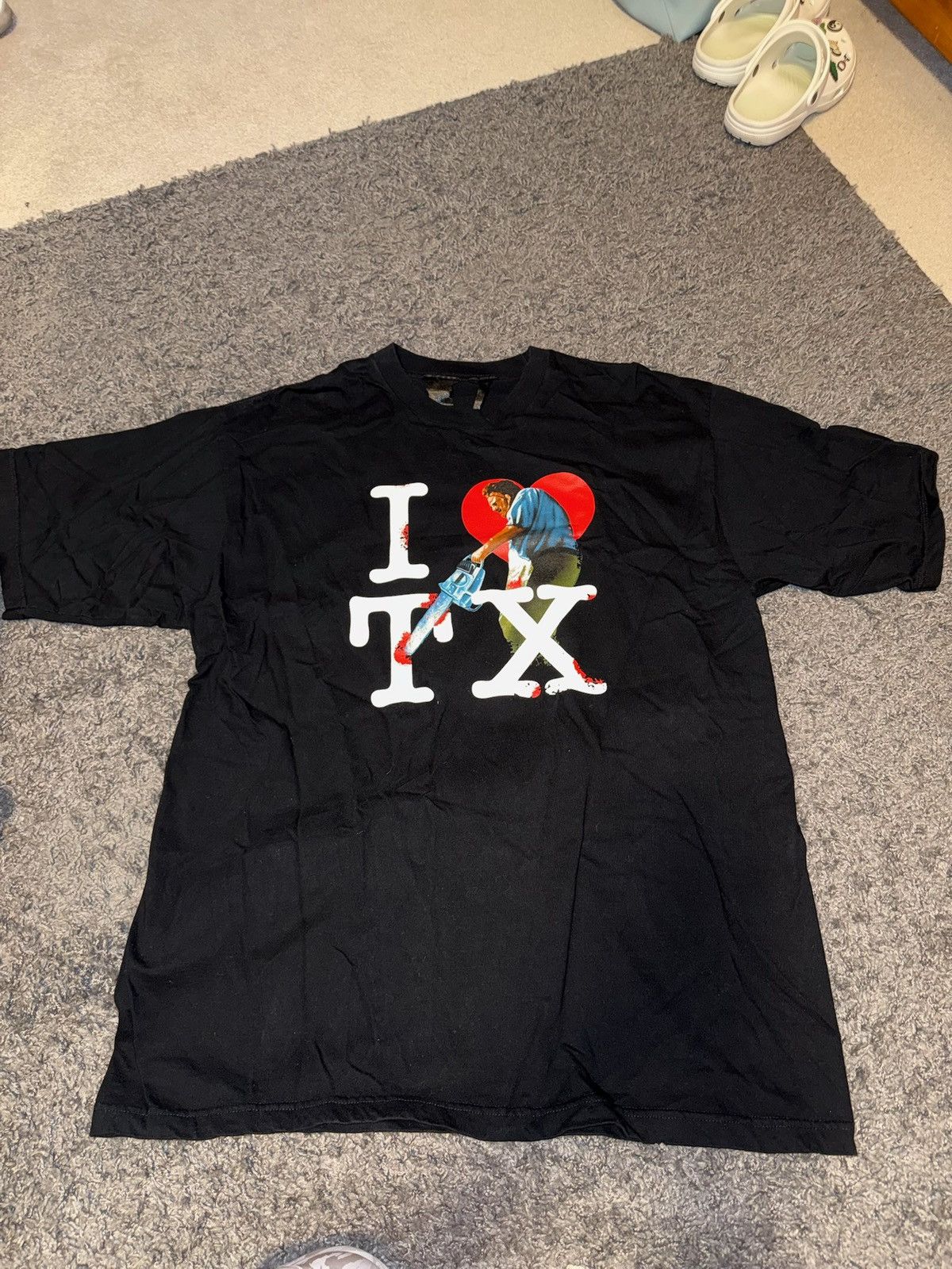 Vlone Vlone Texas Chainsaw Massacre I <3 TX T-shirt Size US XXL / EU 58 / 5 - 1 Thumbnail