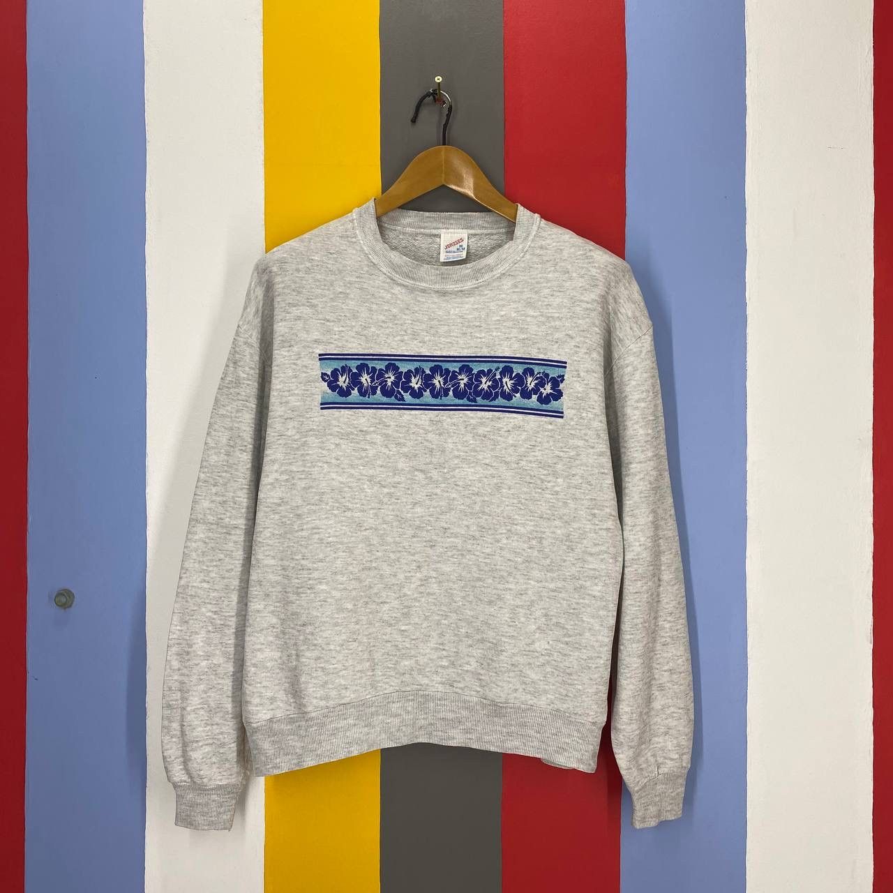Jerzees 90s Vintage HAWAII by JERZEES Crew Neck Sweatshirt #2236/22 Size US M / EU 48-50 / 2 - 1 Thumbnail