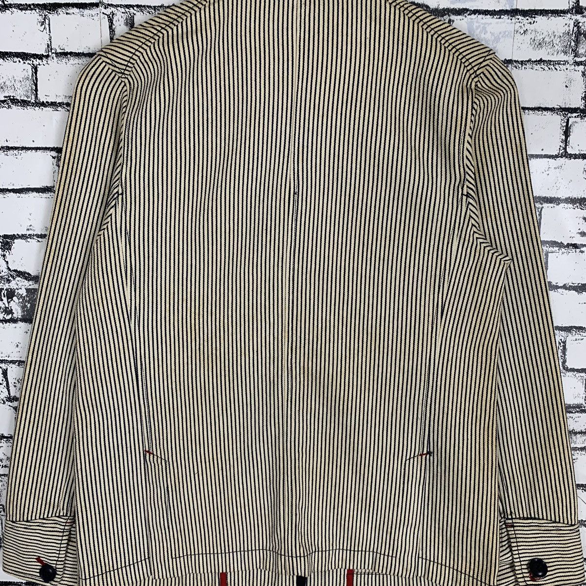 Japanese Brand × Vintage Japanese Brand Unbrand Stripes Jacket for Women Size M / US 6-8 / IT 42-44 - 10 Thumbnail